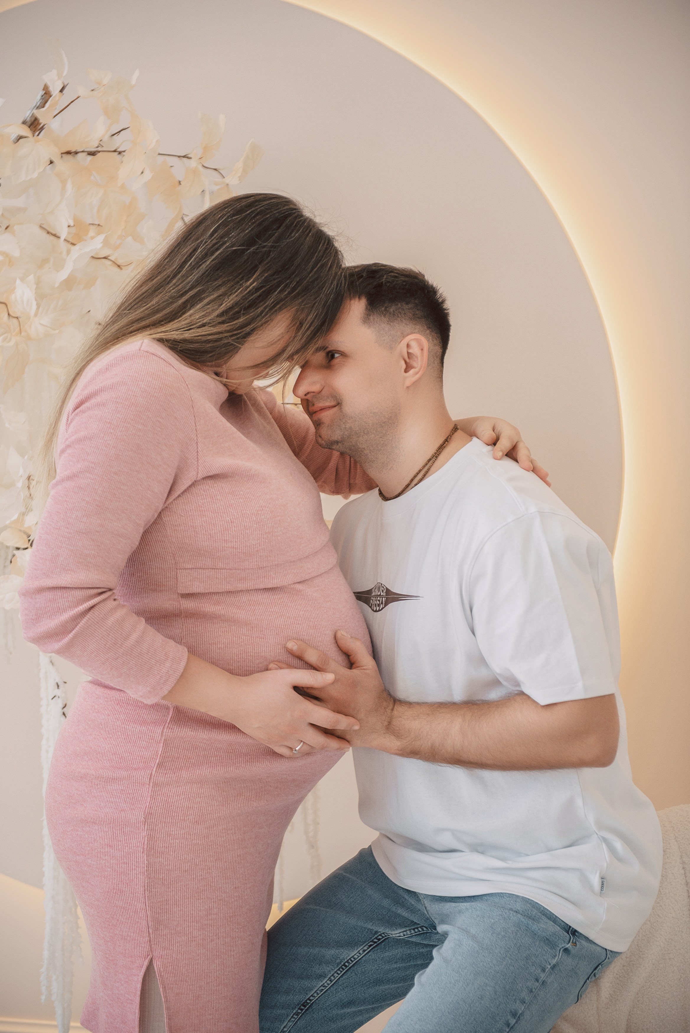 Съемка беременной, фотосессия в ожидании чуда