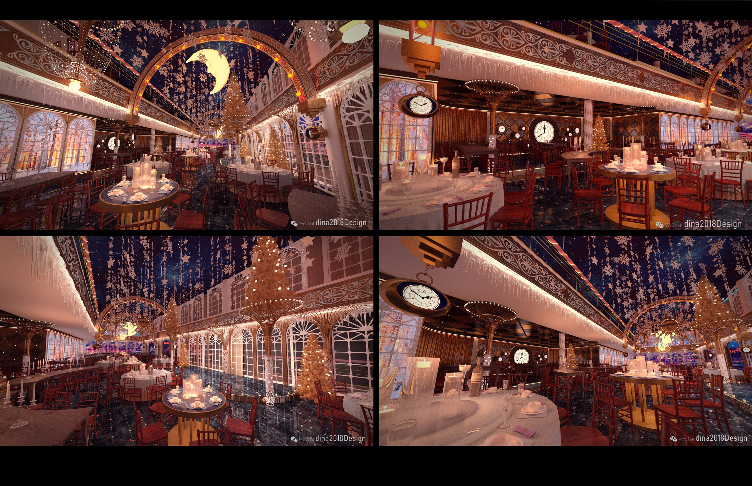 STAGE CONCEPTS. Munina Dina. Set design portfolio