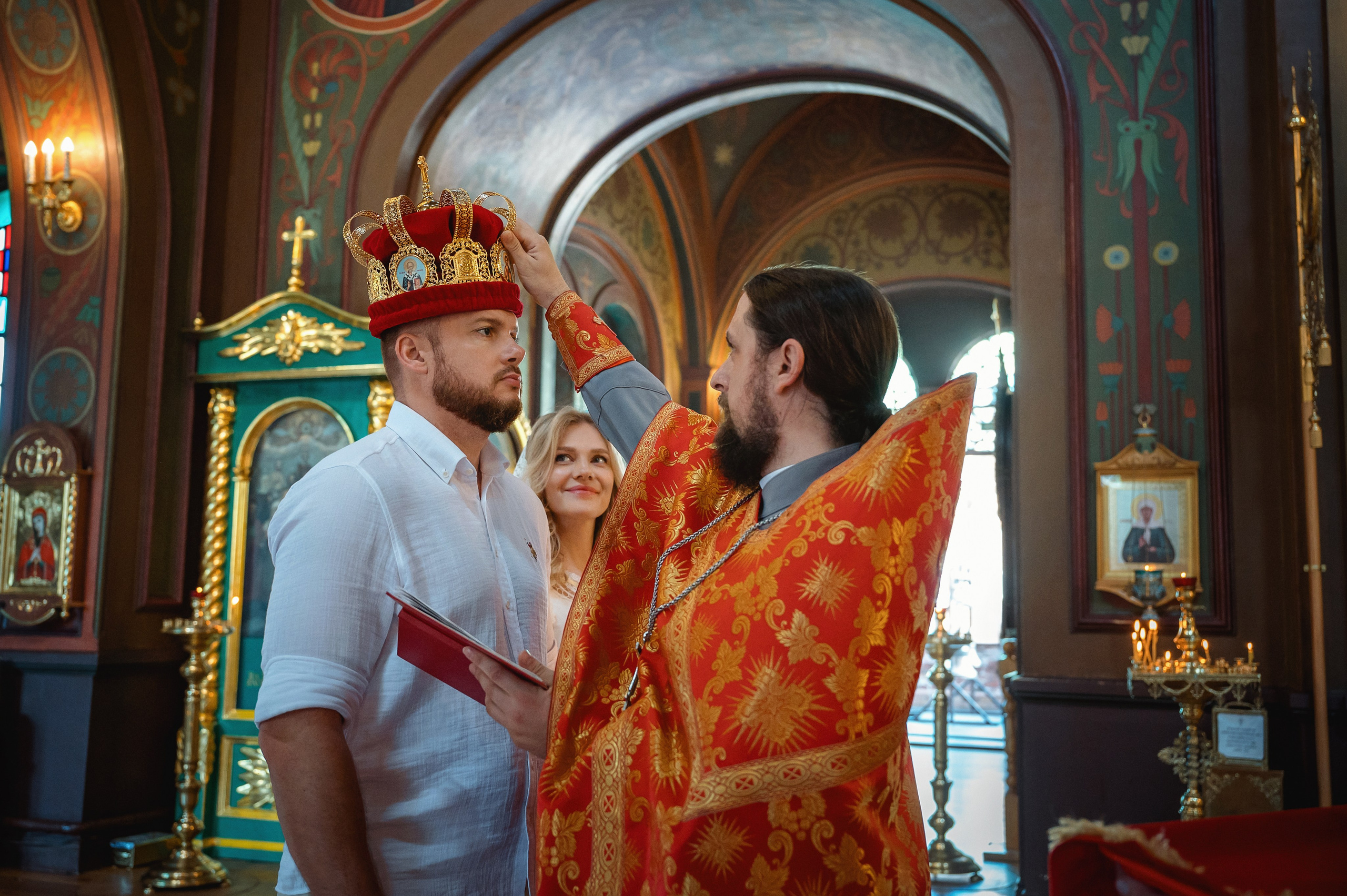 Таинство венчания. Свято-Троицкий собор, г. Краснодар