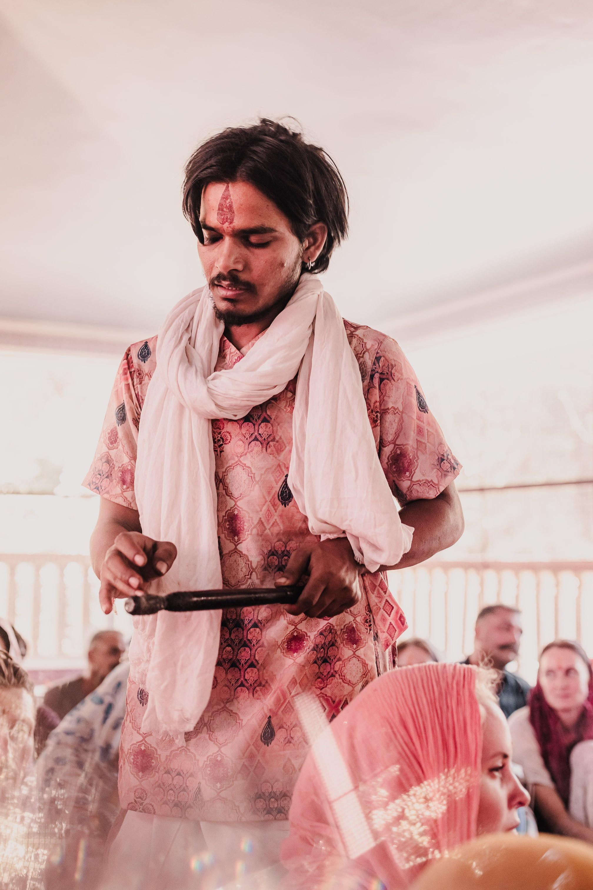 Navaratri yajna at Devraha Baba Ji ashram. Мариам Багдасарян