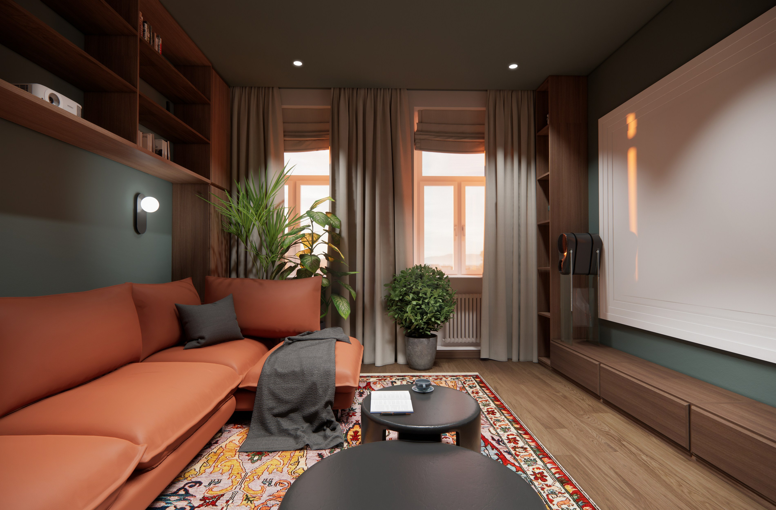 Квартира М. Дизайн интерьеров Краснодар