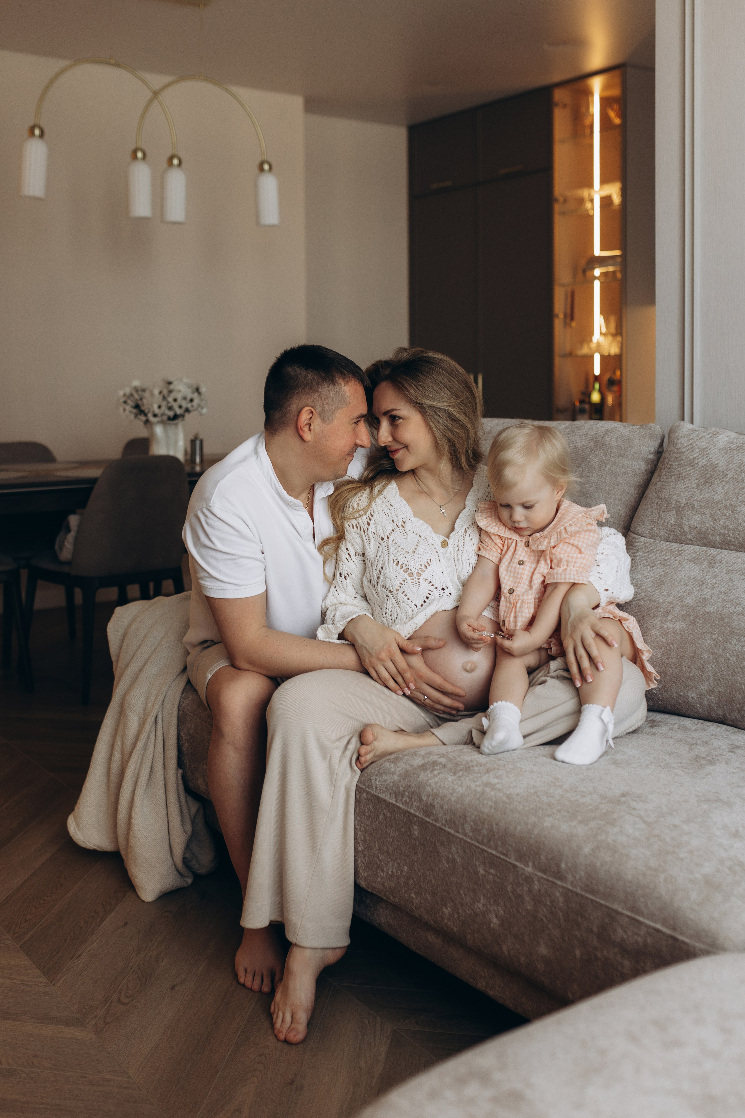 Домашняя Семейная фотосессия в Краснодаре. Семейный фотограф в Краснодаре Яна Морева