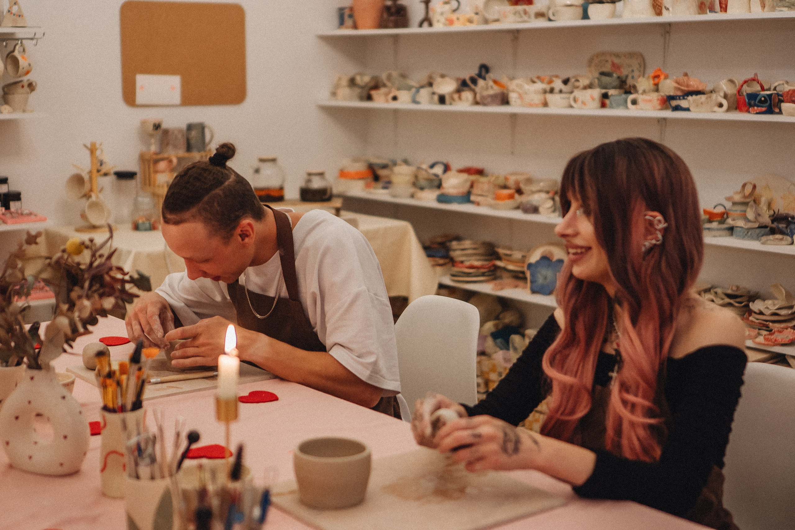 СВИДАНИЕ В ГОНЧАРНОЙ МАСТЕРСКОЙ. Профессиональный фотограф, Санкт-Петербург — Виктория Богомолова