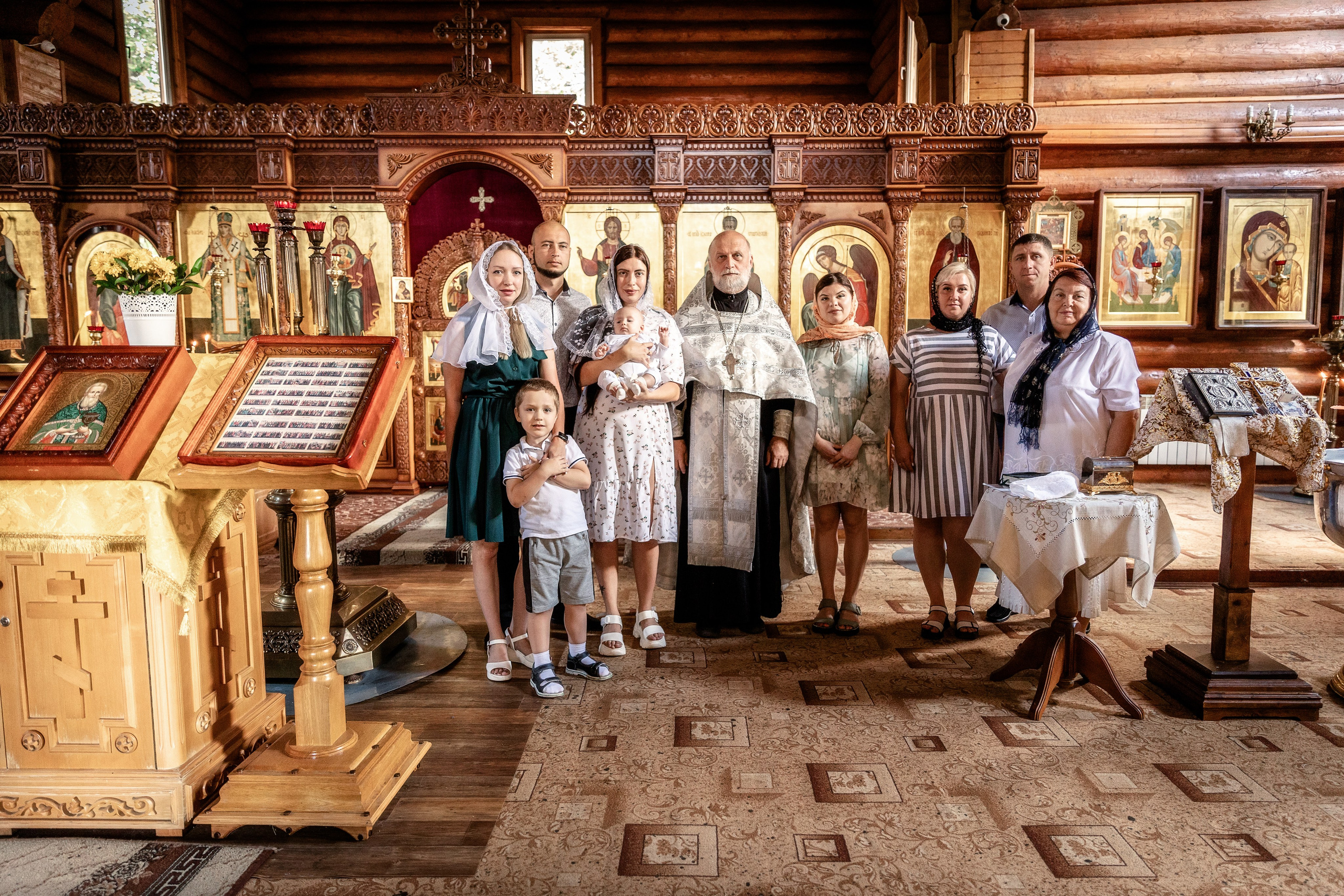 КРЕЩЕНИЕ. Семейный и детский фотограф в Белгороде Юлия Сирченко