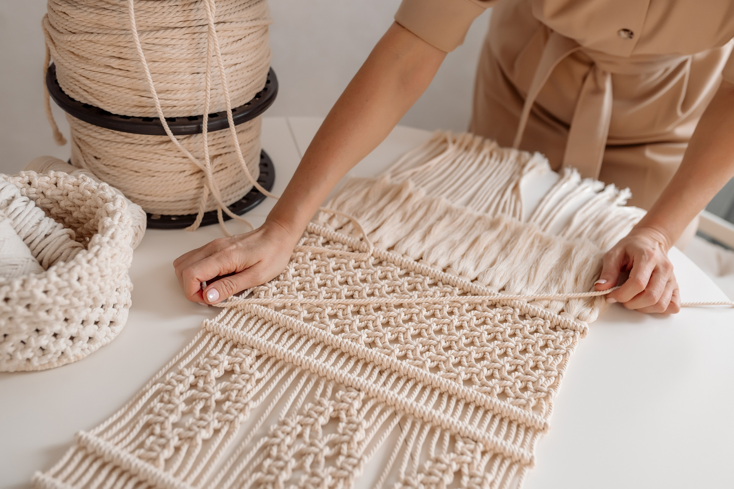 Мастер макраме. Фотограф Мария Стрелкова