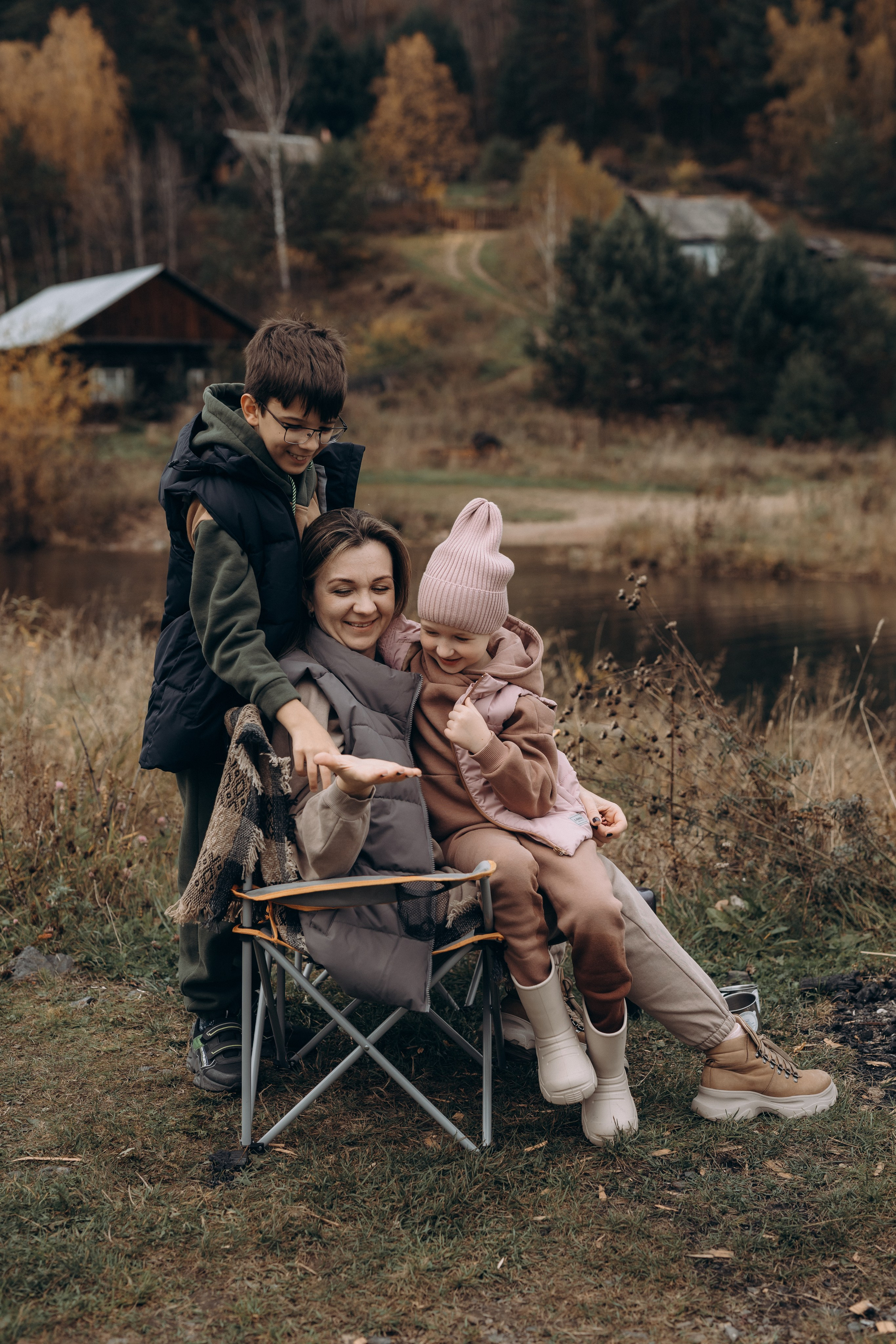 ОЛЬГА С ДЕТЬМИ ФОТОПИКНИК. Семейный фотограф Красноярск