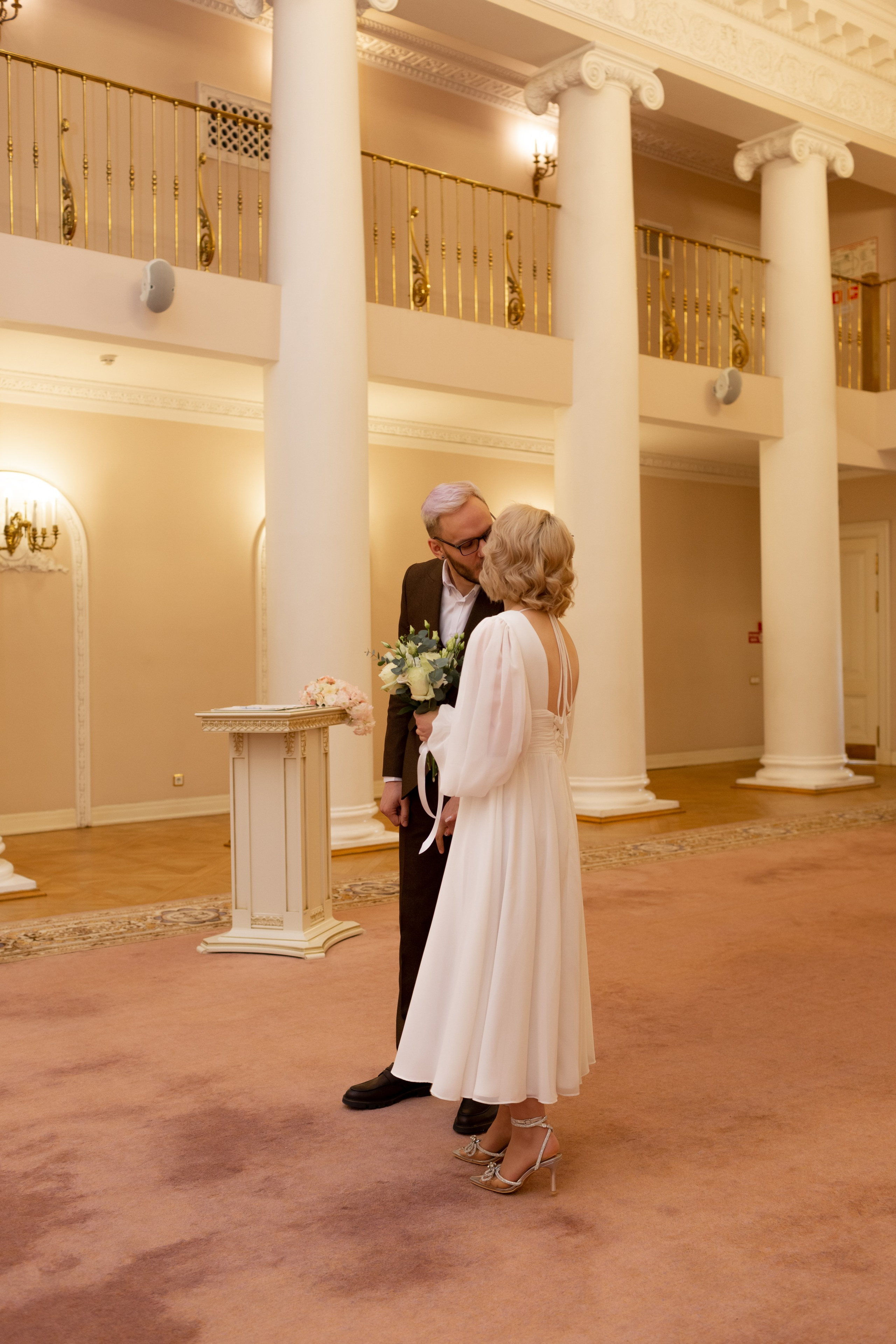 Фотосессия на регистрацию брака в Пушкине