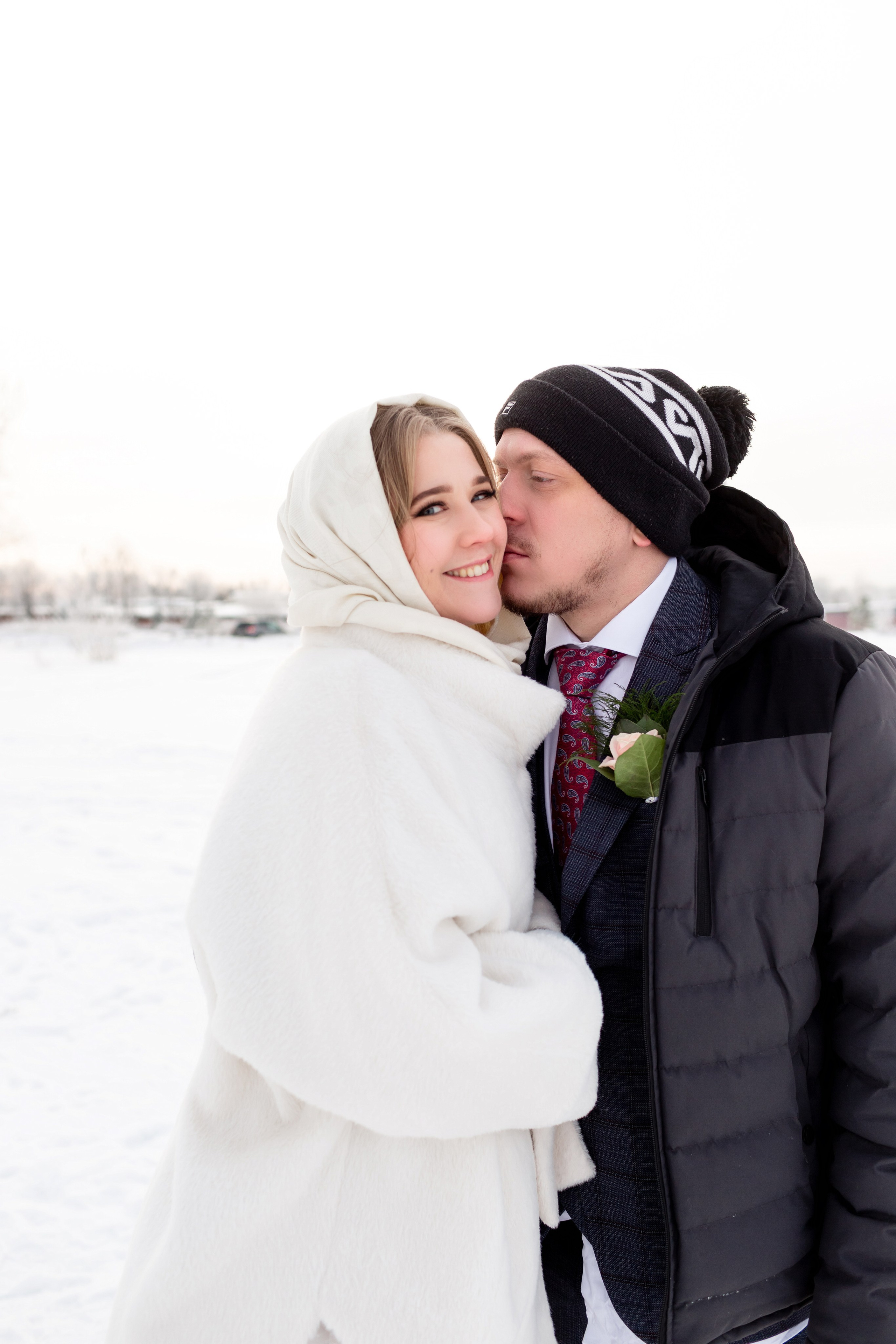 Свадебная фотосессия зимой. Свадебный фотограф Кирилл Белый