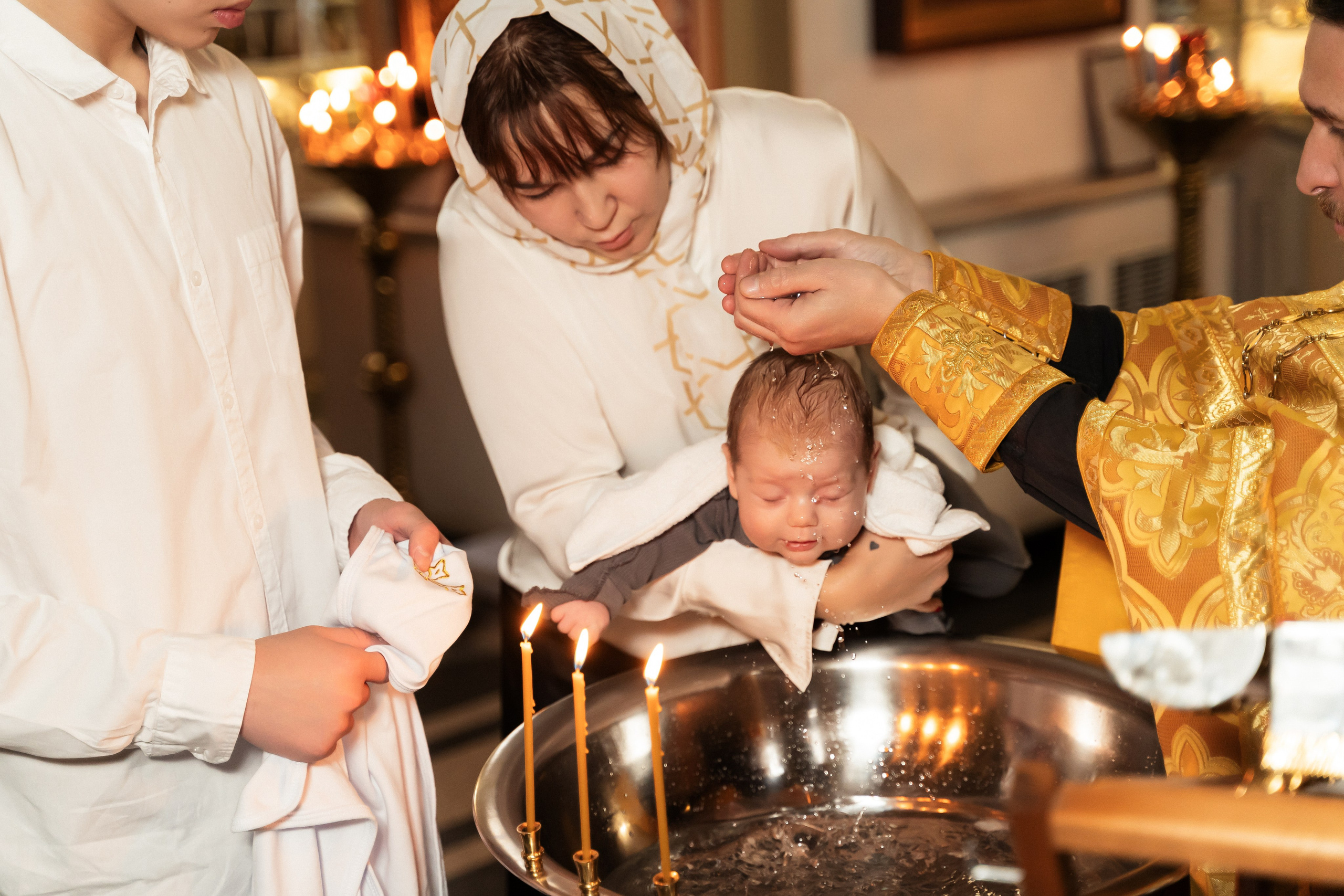 Крещение Марка. Фотограф Алина Филимонова Тверь