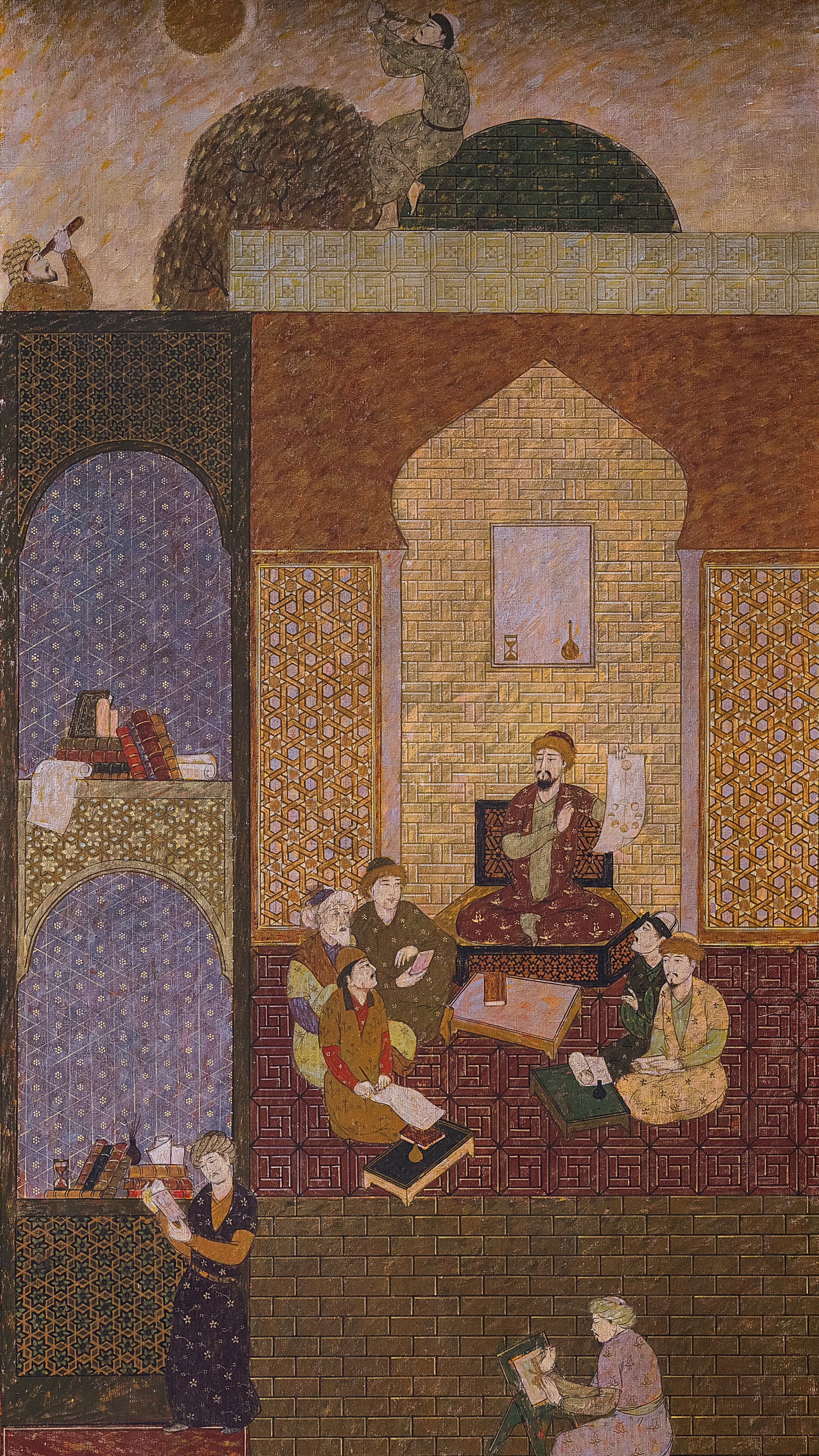 Амен Хайдаров — гостиница «Отрар». Roman Yakunin — interior photographer in Almaty, Kazakhstan