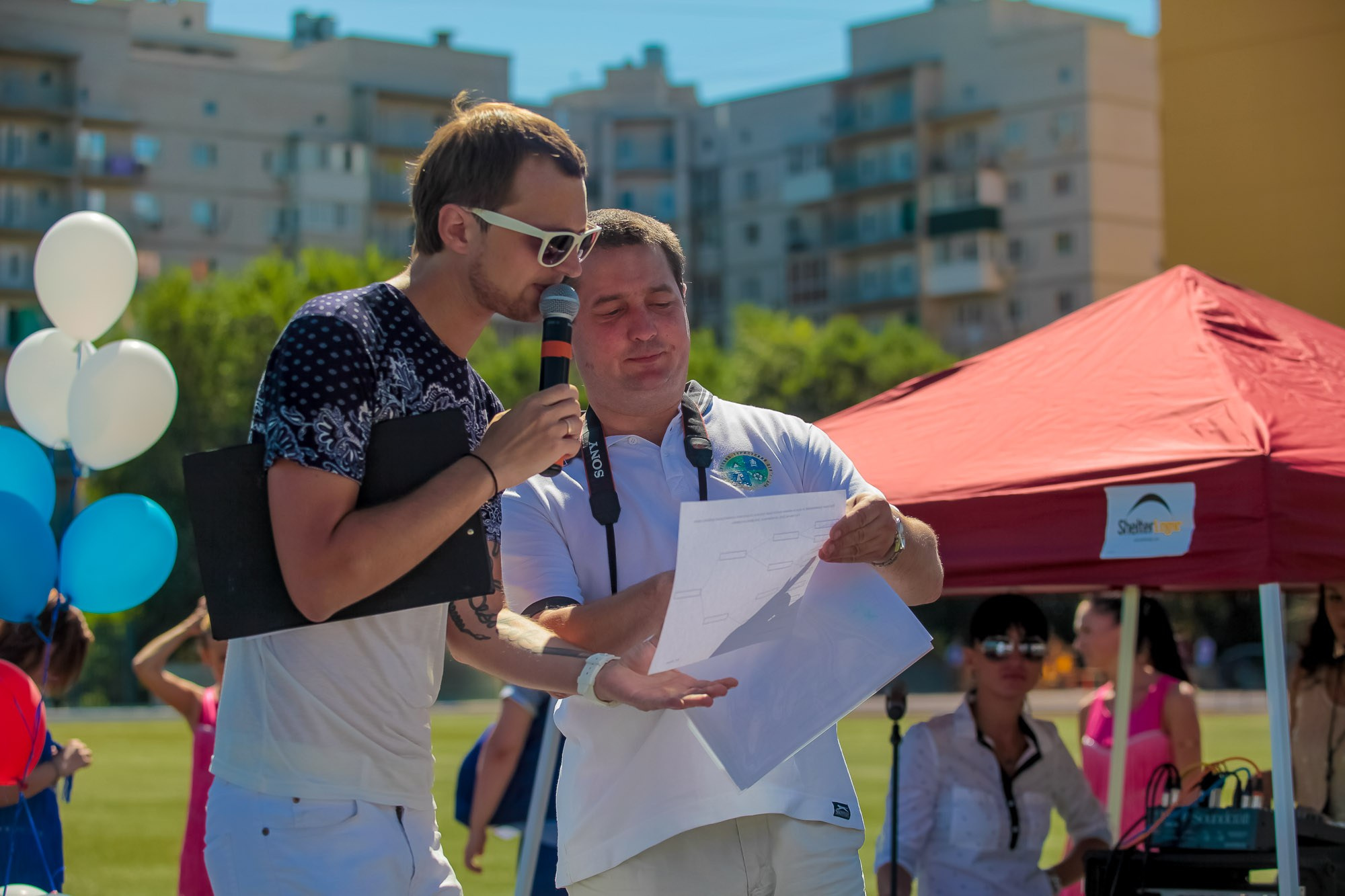 День Физкульт. Максим Матвийченко и Виктория Басова профессионалы своего дела