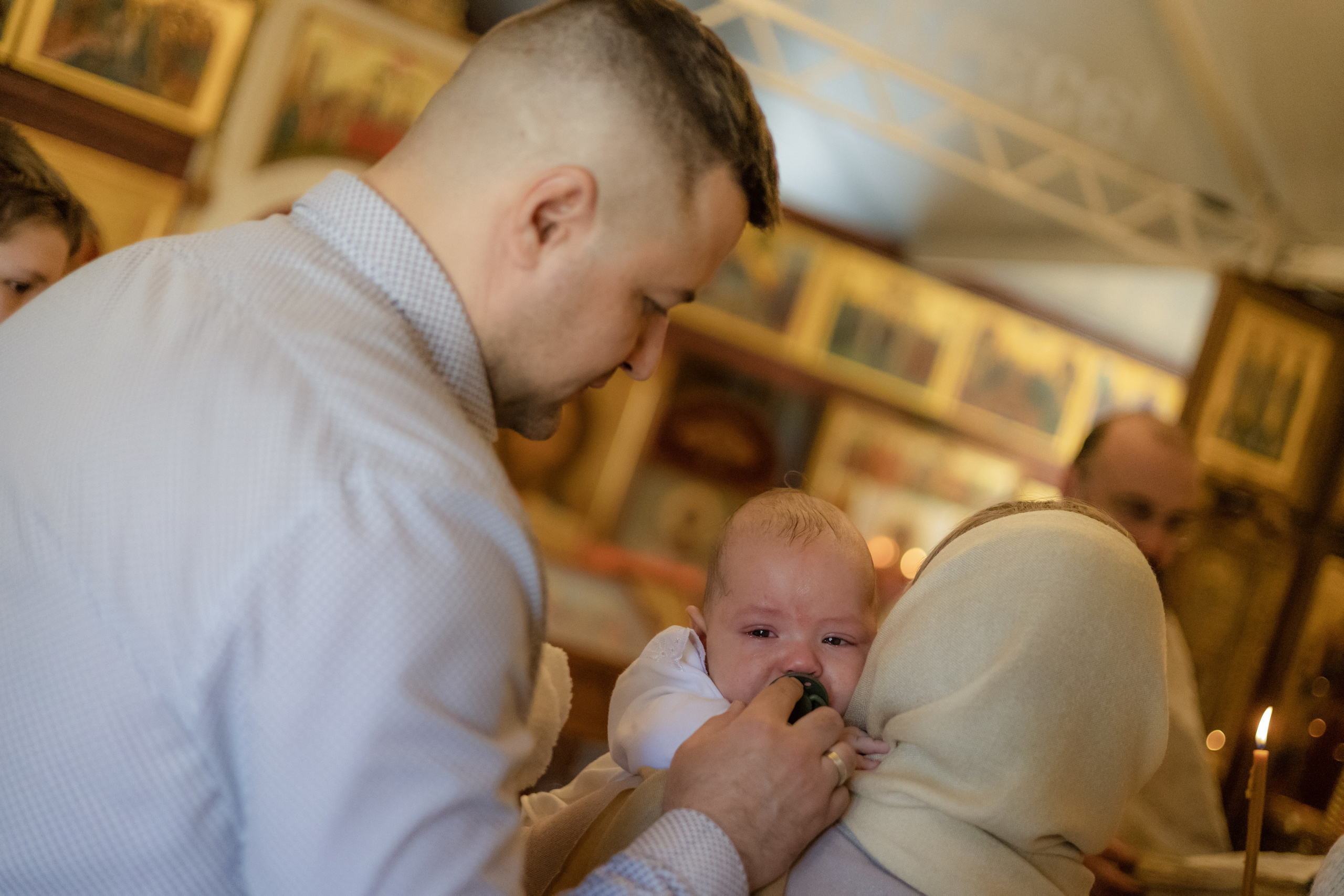 Крещение Игоря «Храм в честь св. Георгия Победоносца». Детский и семейный фотограф Евгения Вахнеева Москва Зеленоград