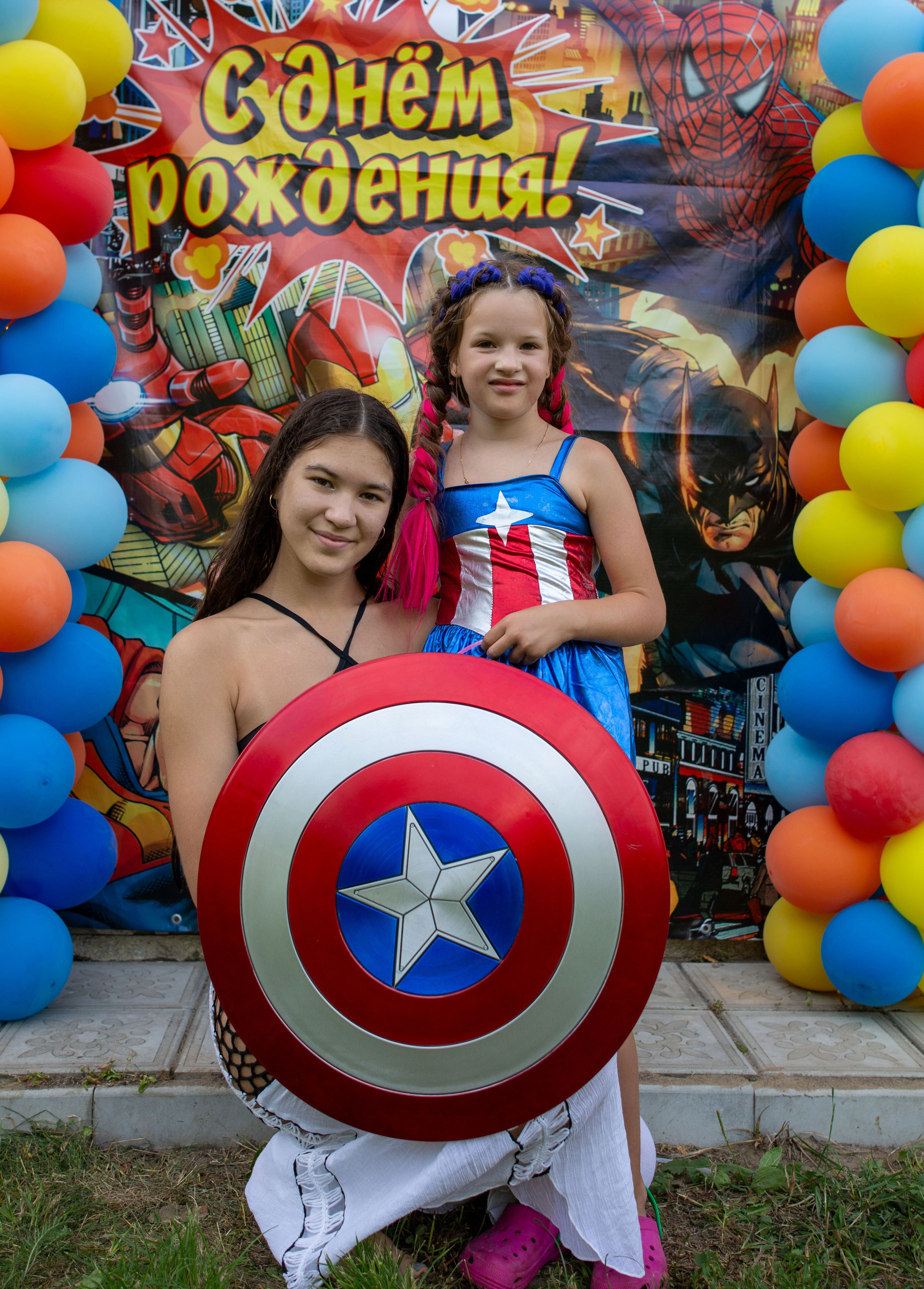 День рождения Насти. Пенная вечеринка. Семейный и детский фотограф Анна Петракова