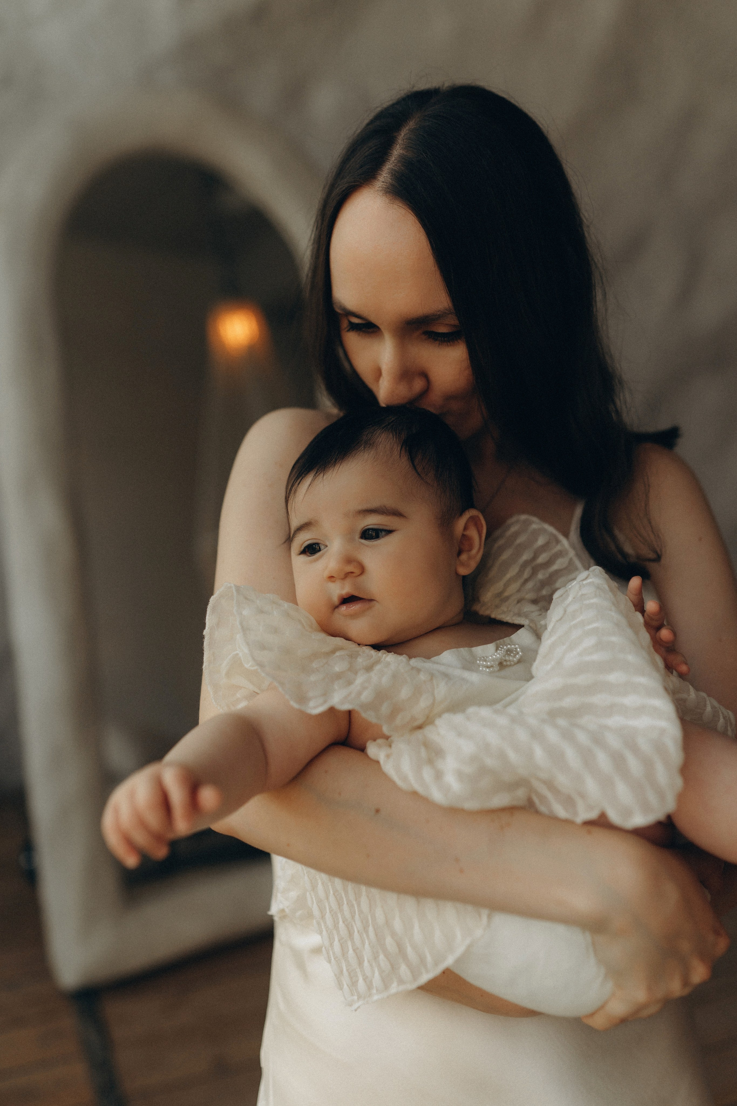 Малышка Нина и родители. Семейный lifestyle фотограф в Москве Рената Рафикова