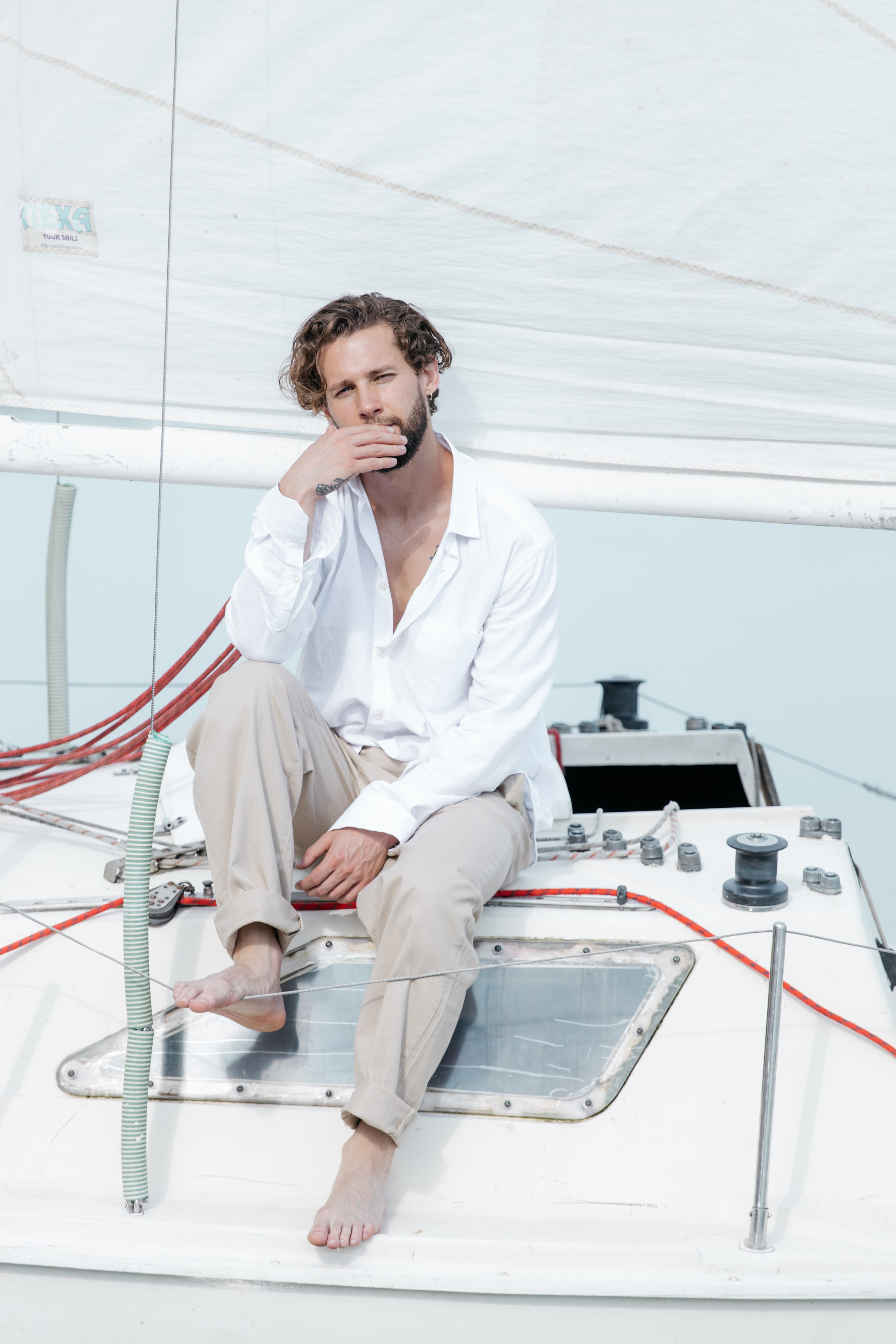 Яхта, парус, любовь. Свадебный фотограф в Москве Ольга Коржова