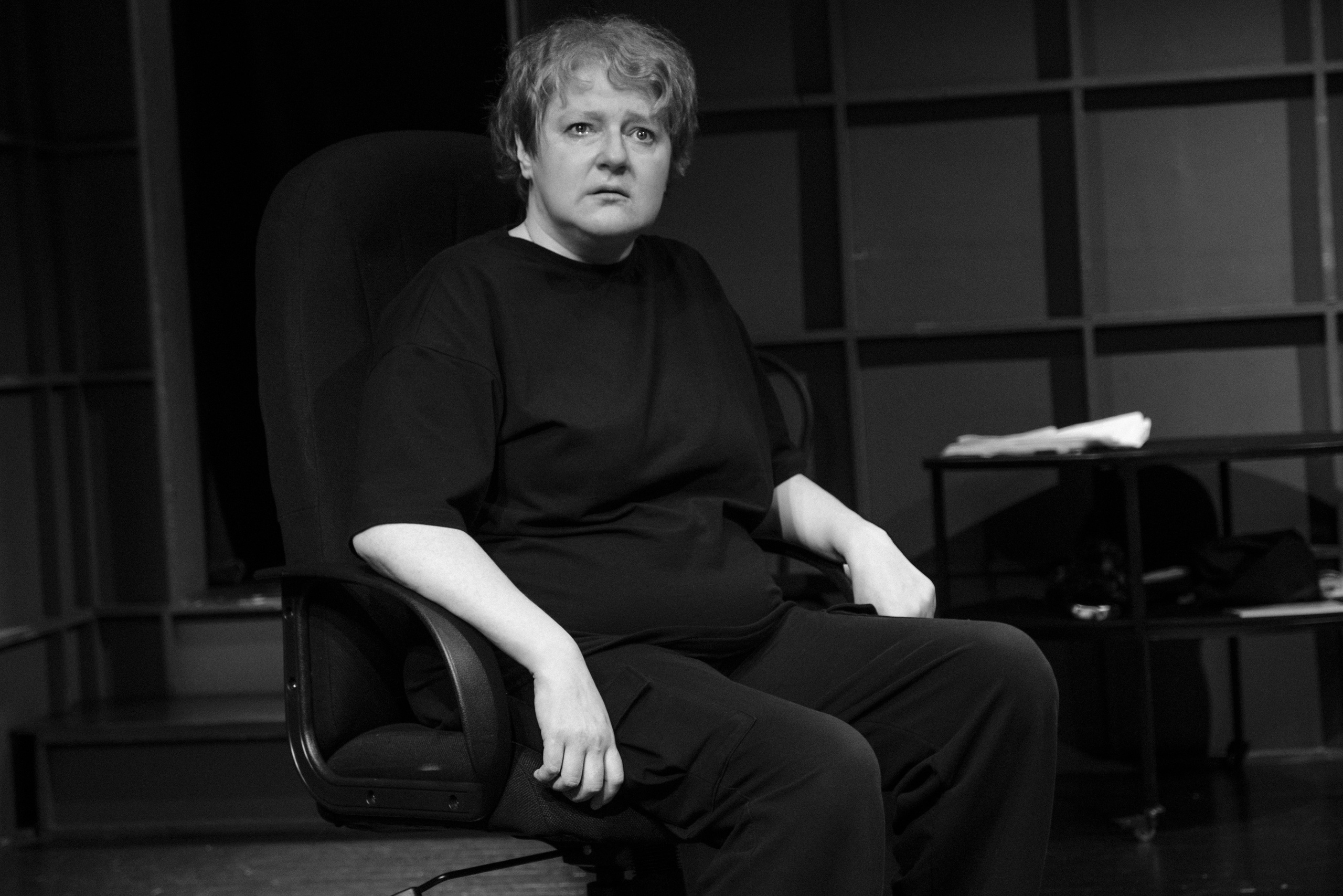 Репетиция спектакля «ДЫШИ!» в театре ЧЕЛОВЕК. Фотограф Денис Кулешов. Москва, Россия, Мир