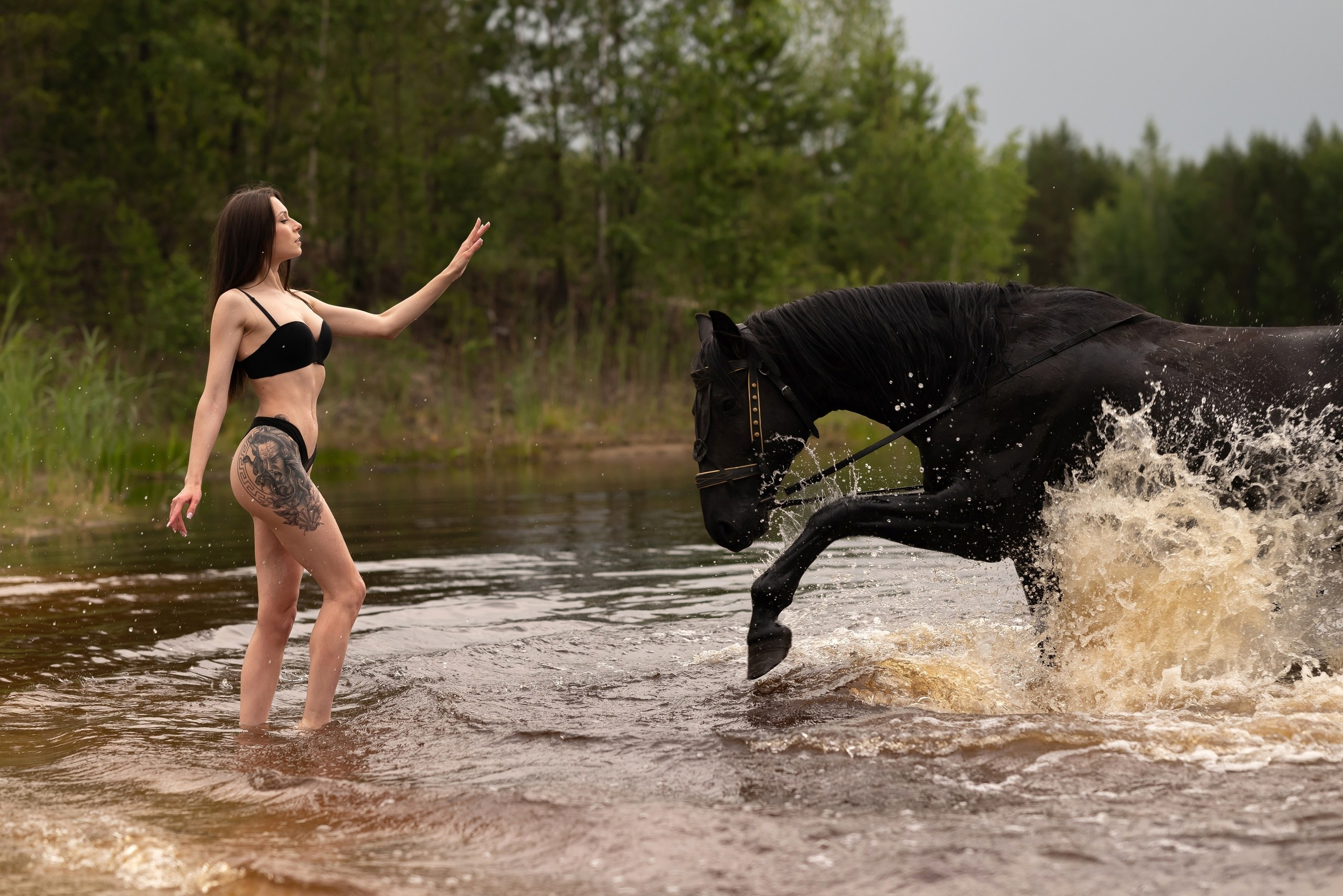 Елена. Конная прогулка. Фотограф в Тюмени Голышева Елена