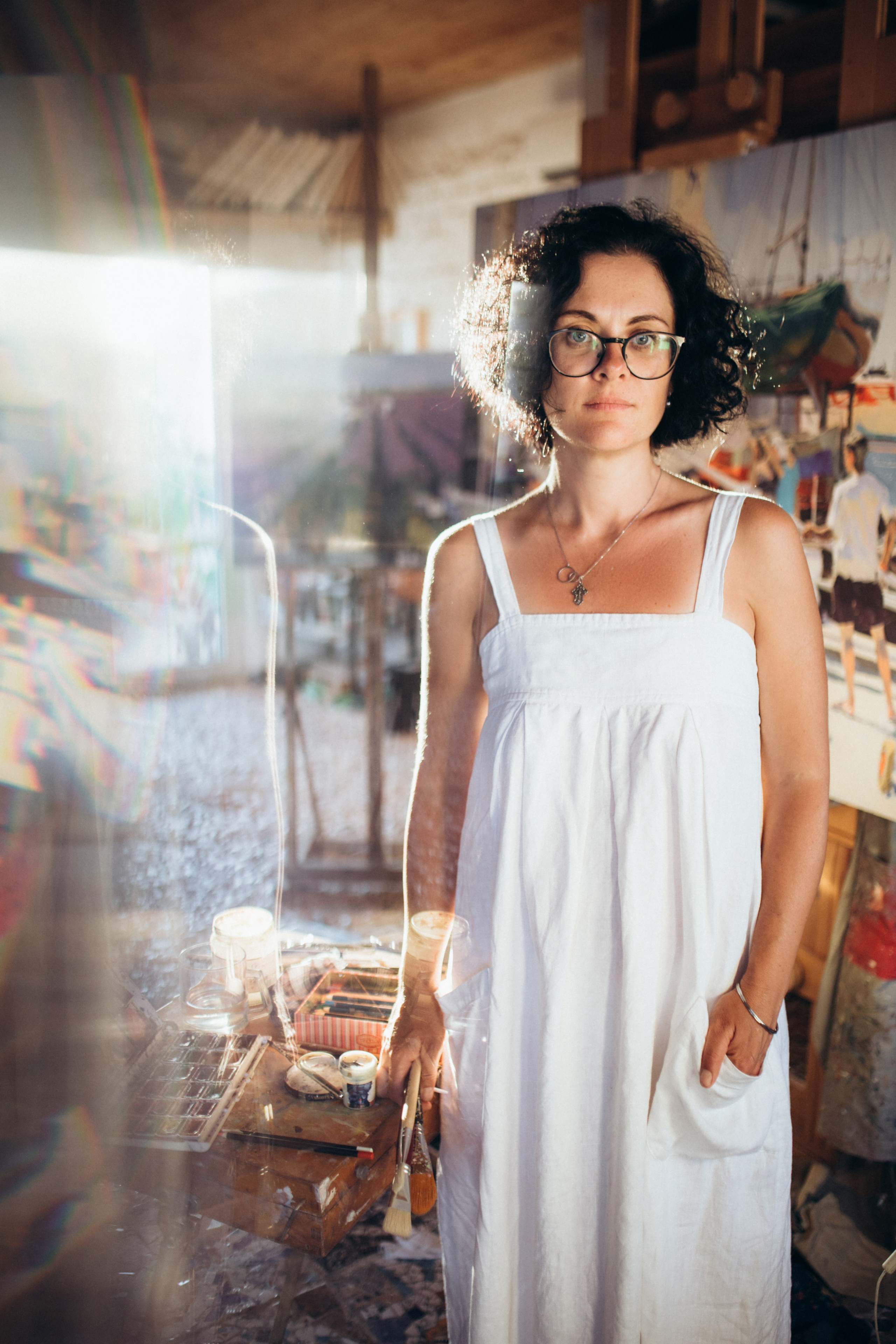 Художник Ольга Григорьева-Климова. Портретный фотограф В Крыму и преподаватель Екатерина Покровская