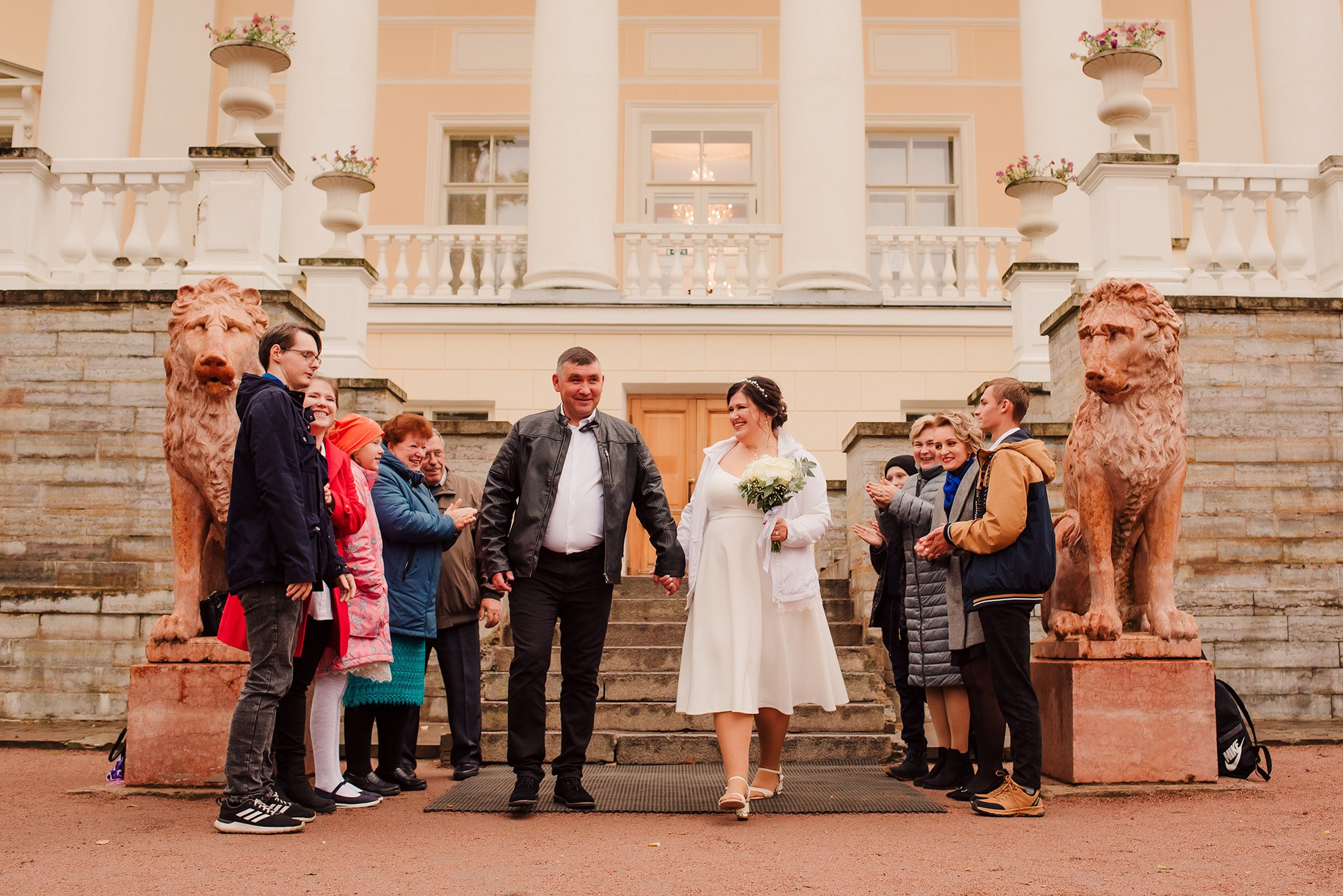 Анна и Сергей. Осень в Пушкине. Семейный и Свадебный фотограф. Санкт-Петербург. Пушкин