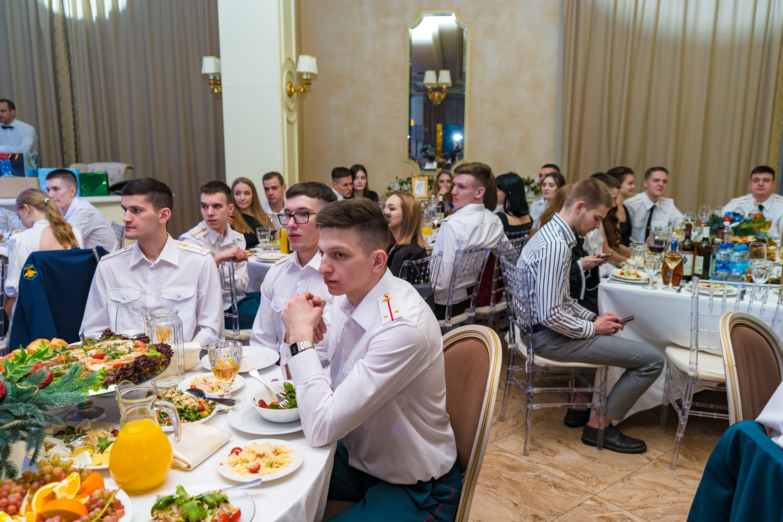 Фотосъемка выпуска военной академии и вручение дипломов