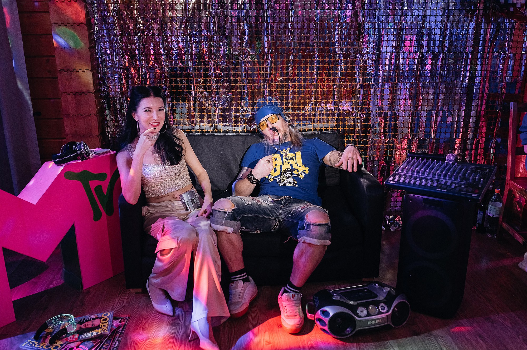 Юбилей Лилии в стиле 2000х. Свадебный фотограф в Дубне Алексей Фонарёв