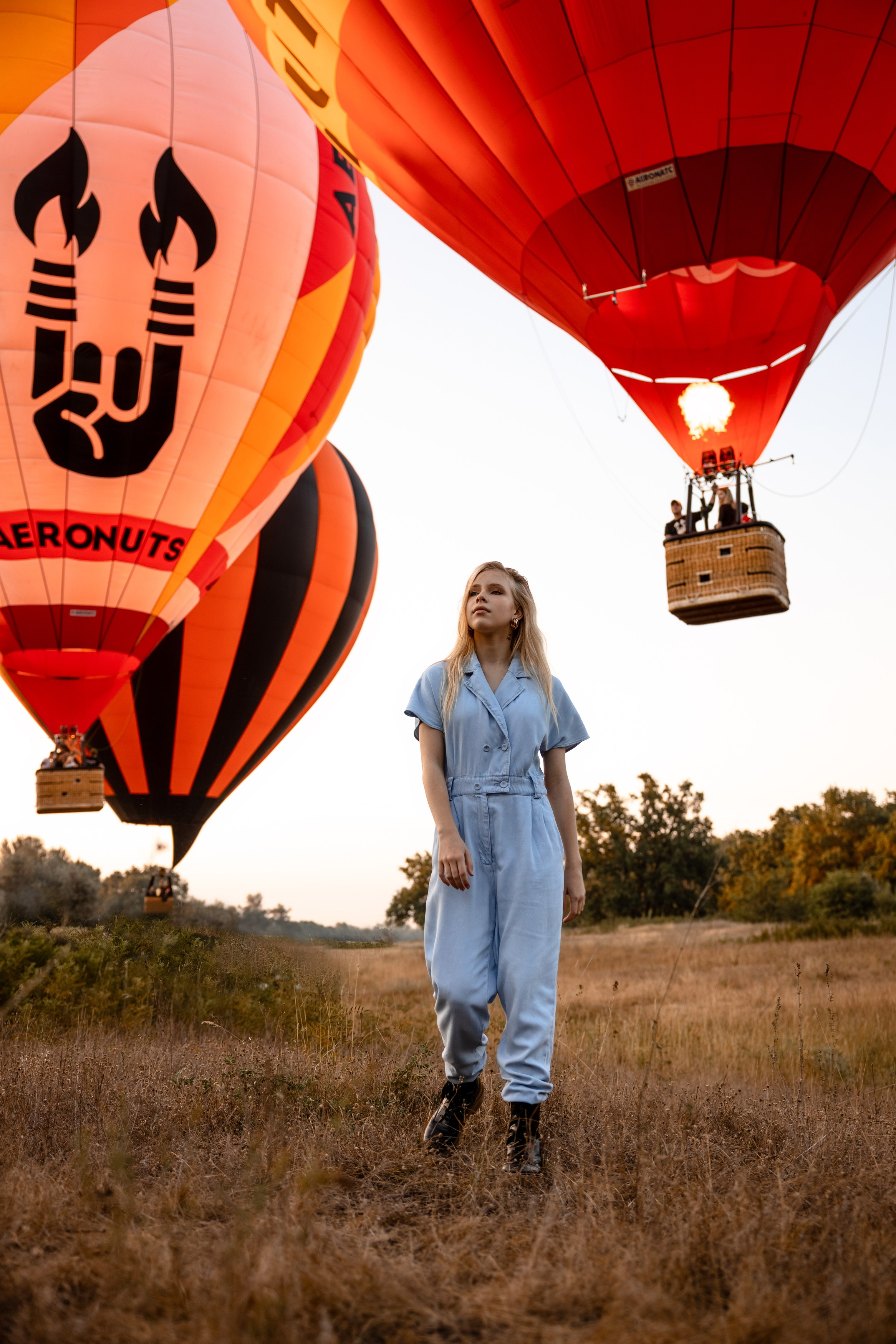 Ксюша, воздушный шар. Татьяна Мирзоян