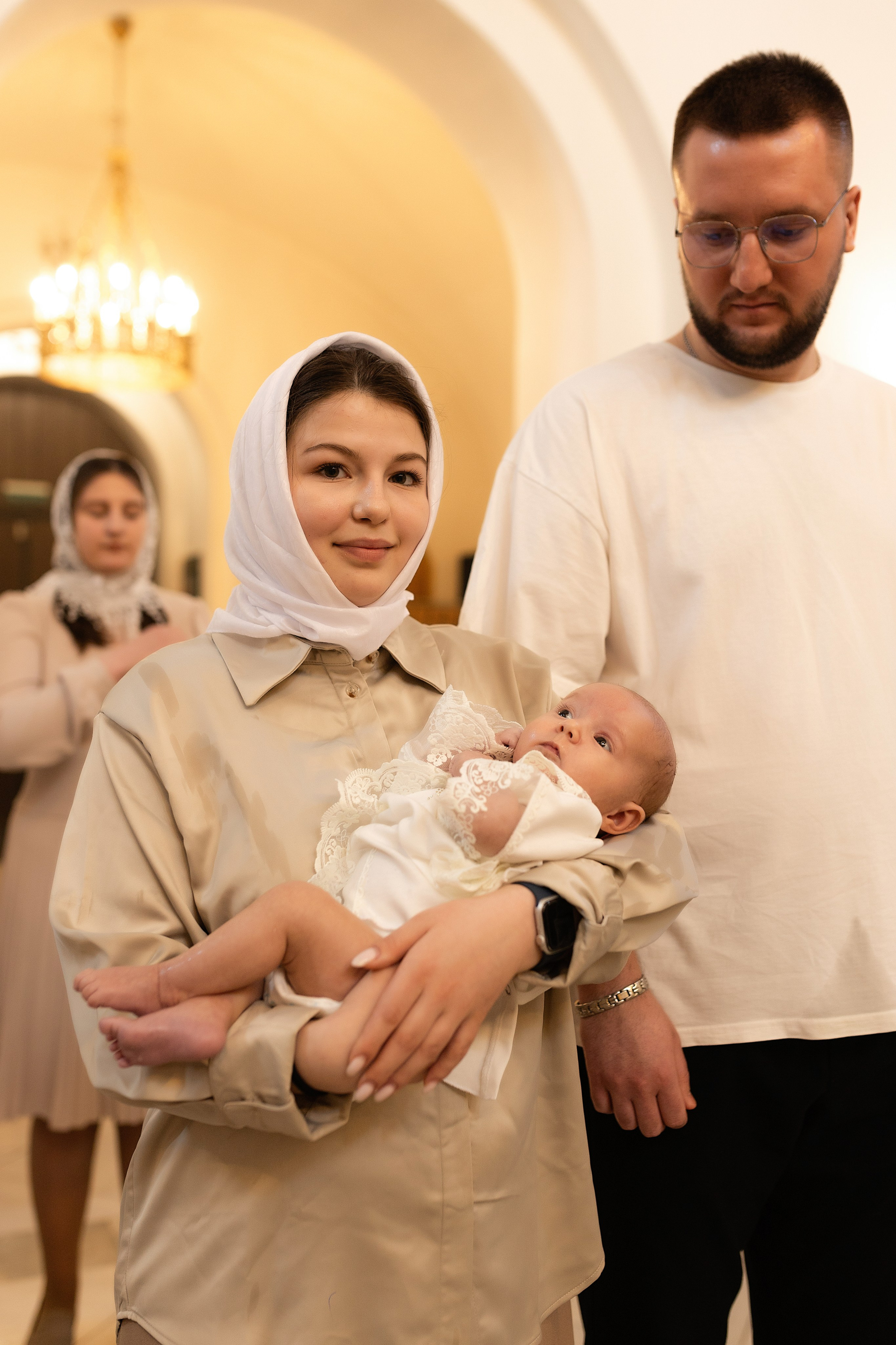Таинство крещения Алисы. Фотограф в Железнодорожном и Балашихе
