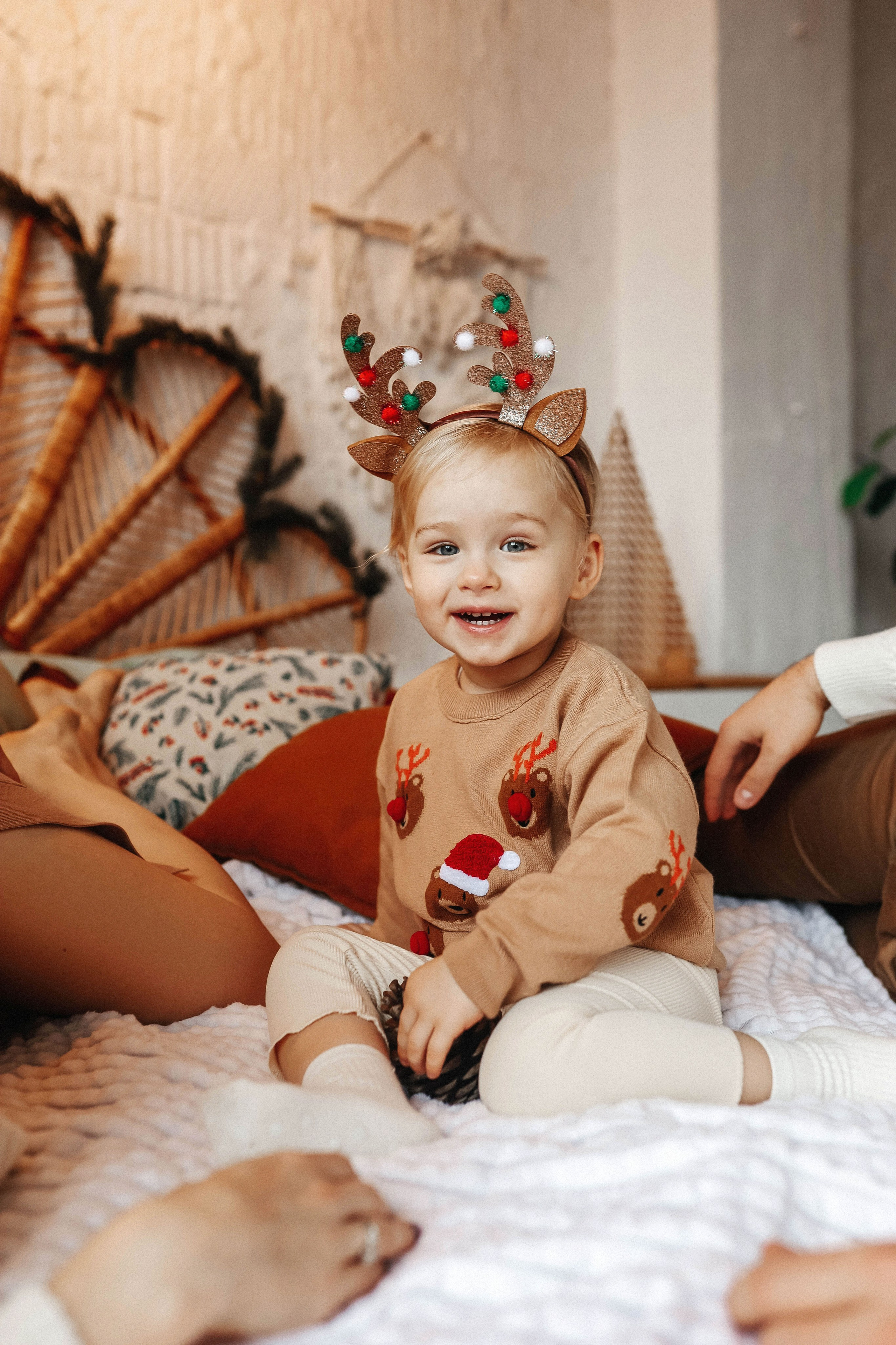 Новогодняя семейная фотосессия с детьми. Свадебный и семейный фотограф в Москве