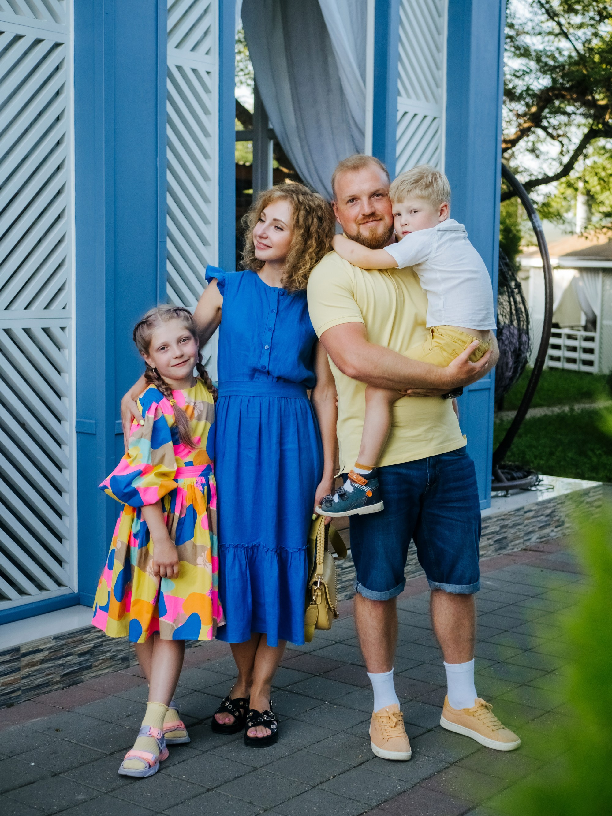 Лёша + Лена + Василиса + Макс. Семейный, детский, свадебный, фотограф в городе Анапа