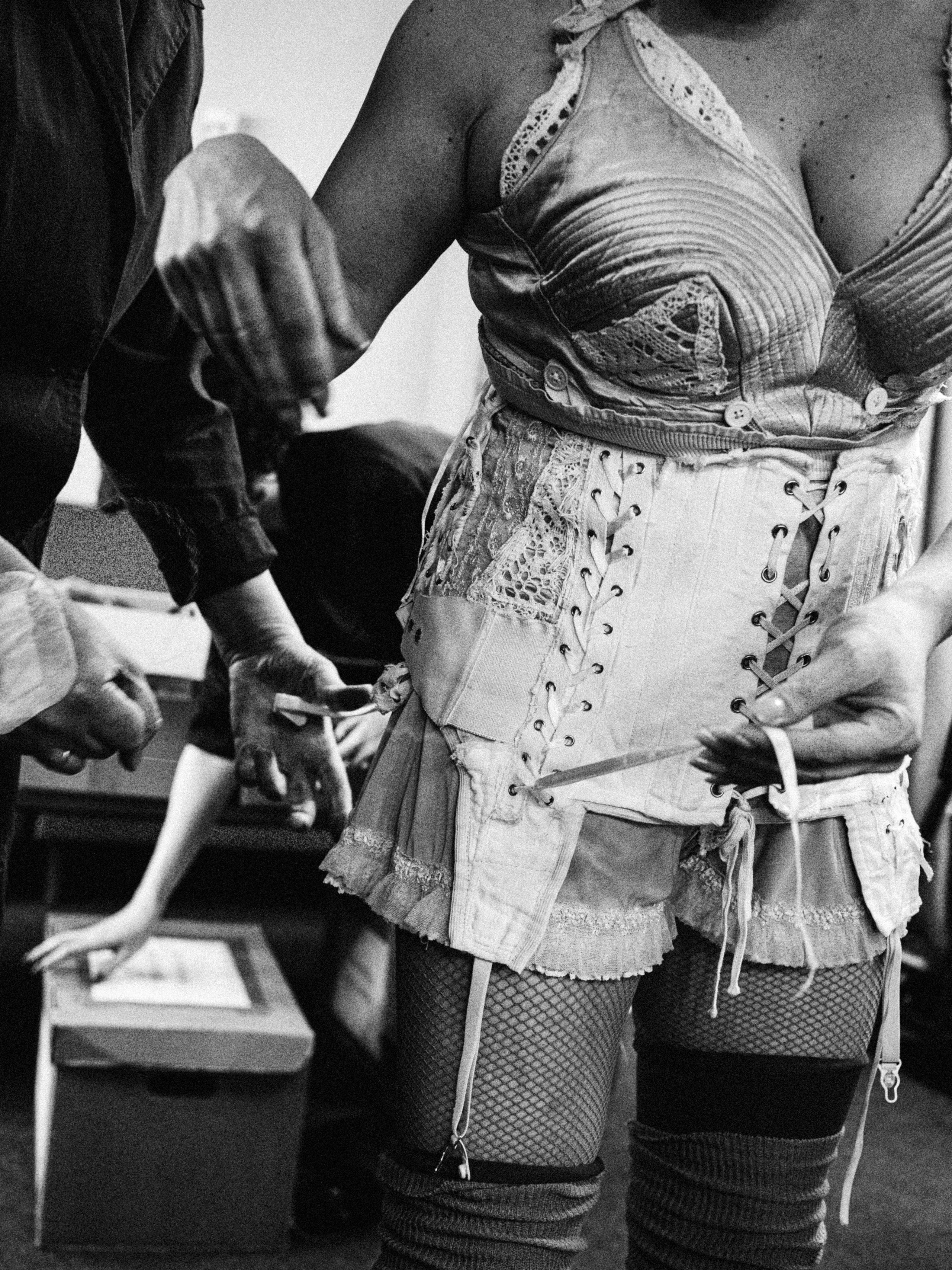 Theatre backstages. Portrait and backstage photographer Nina Crane