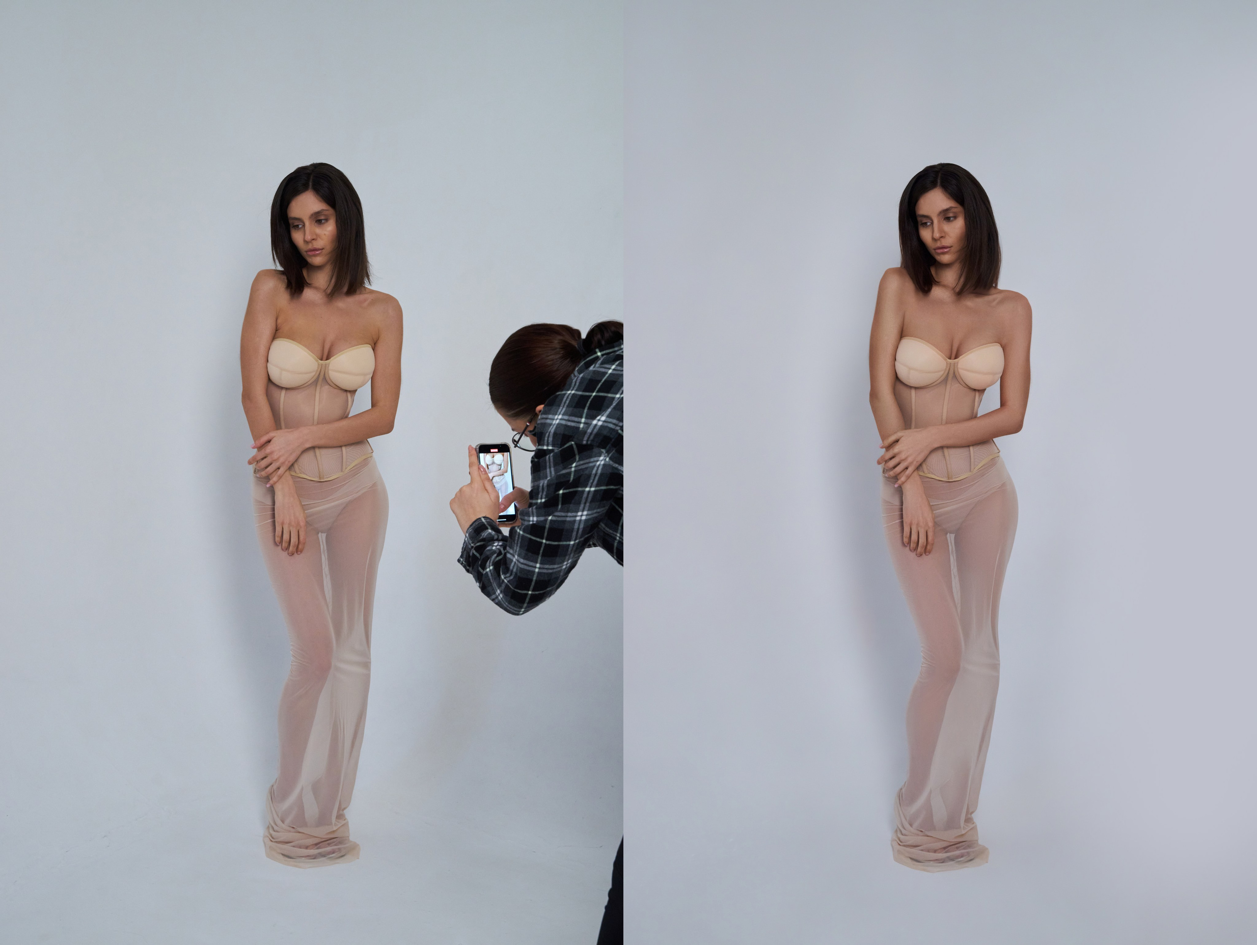 Для рекламы белья