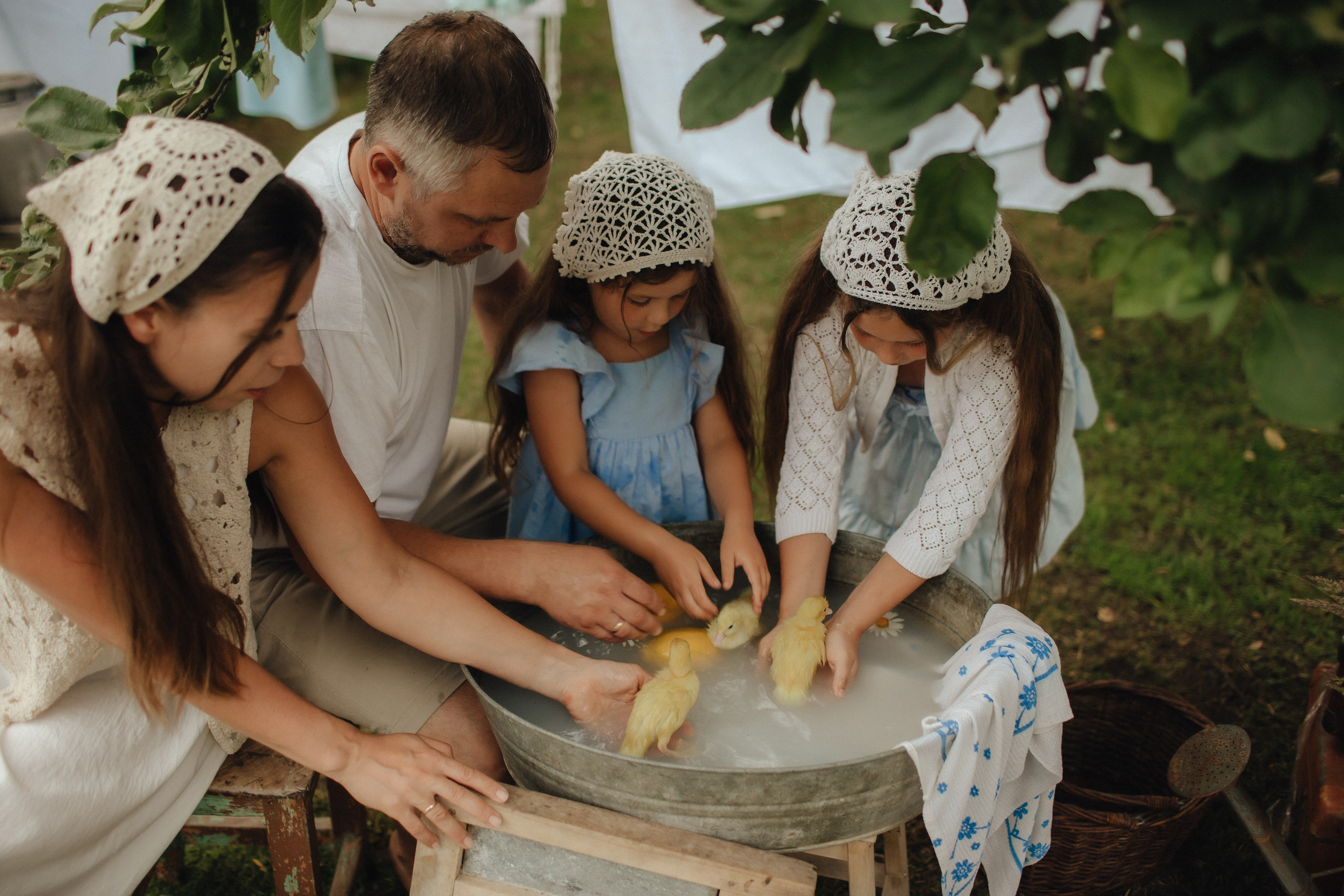 Екатерина, Максим, Вика и Полина. Семейный фотограф в Москве и Московской области Лазутина Валентина