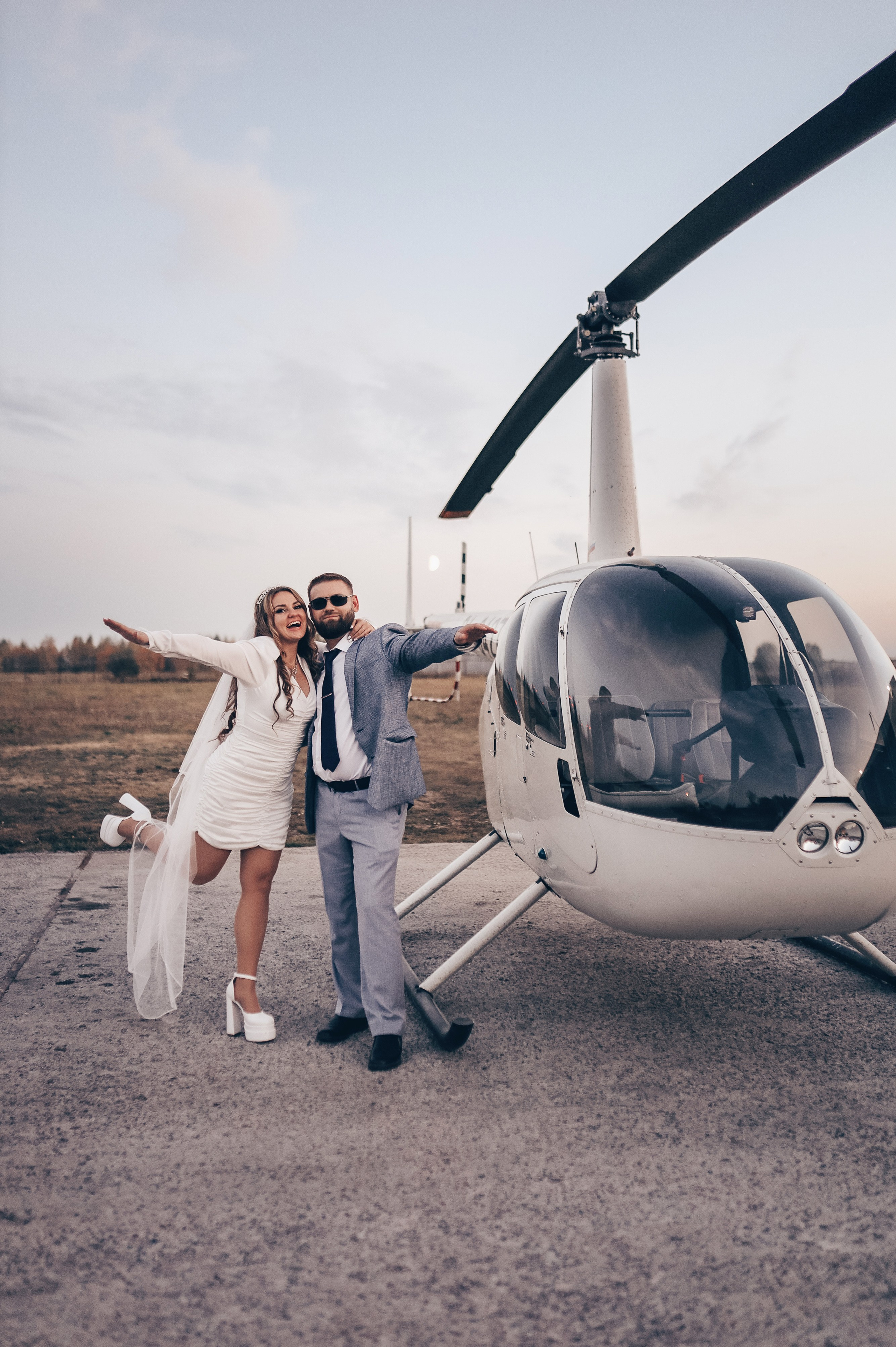 Парк Царицыно, ресторан, вертолет. Визуал для эспертов и блогеров