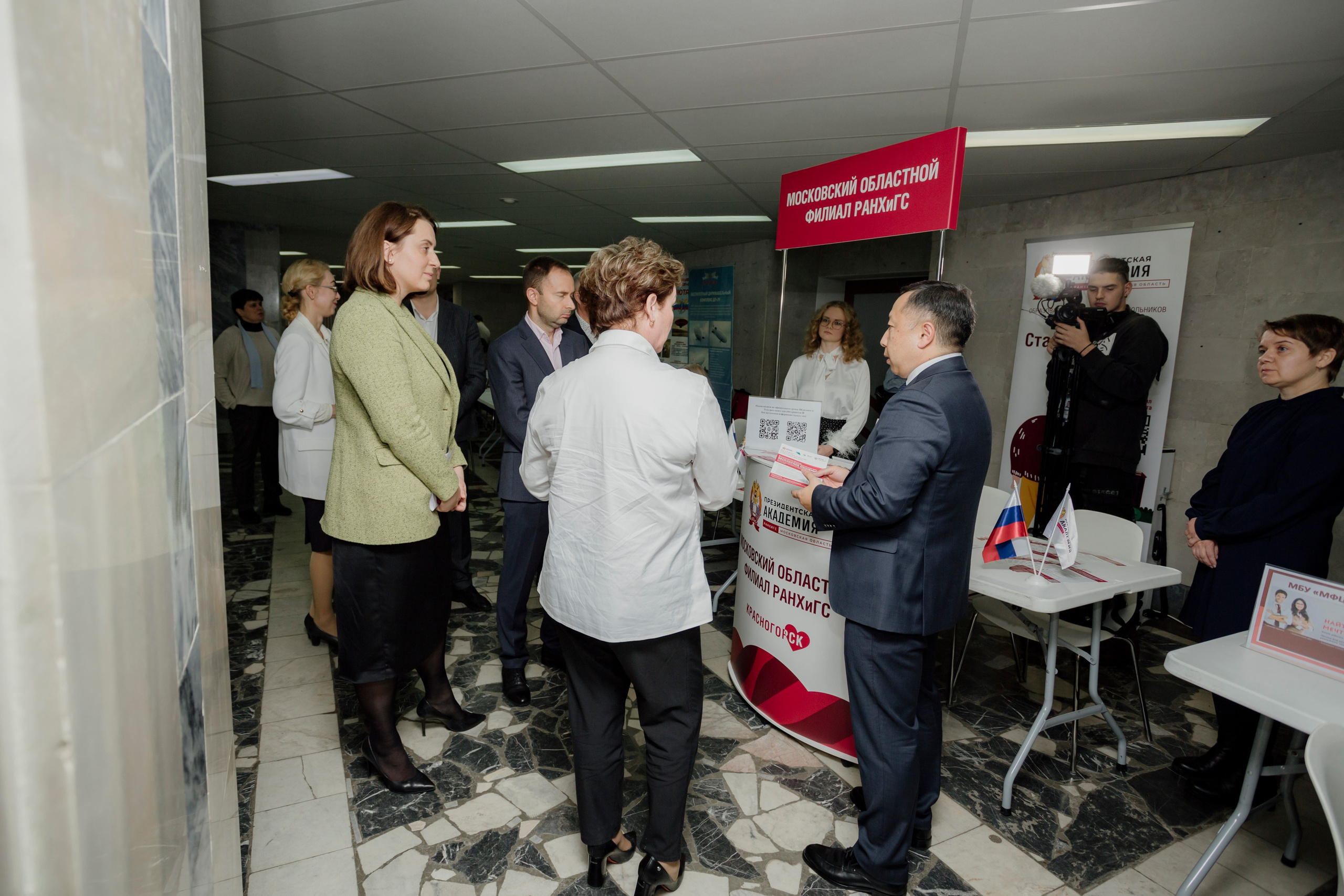 Ярмарка вакансий. Деловая и Бизнес съемка в  Москве Инесса Грушко