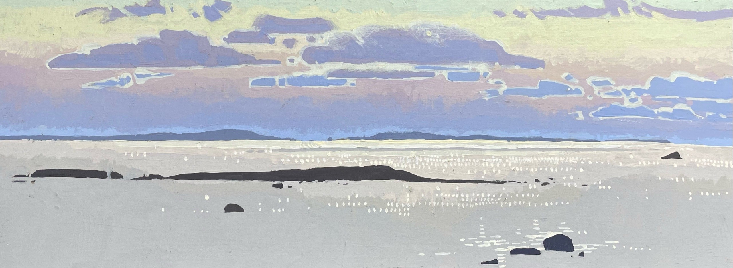 Соловецкие острова. Художница Лиза Владимирова