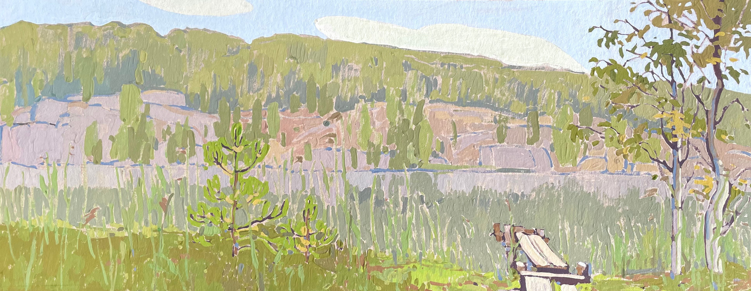 Ленобласть. Художница Лиза Владимирова