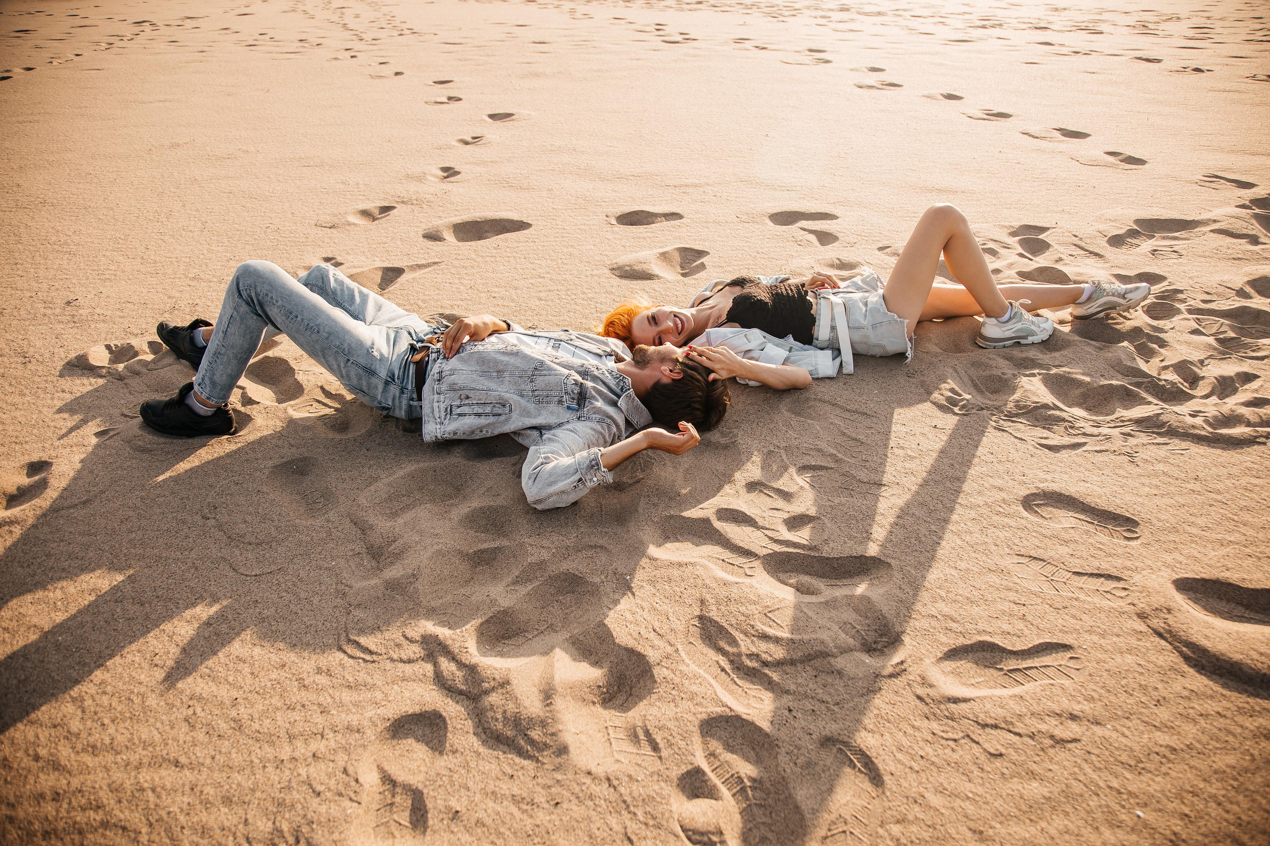 Love story «Sand story». Свадебные фотограф и видеограф Наталья и Анатолий Новиковы СПб
