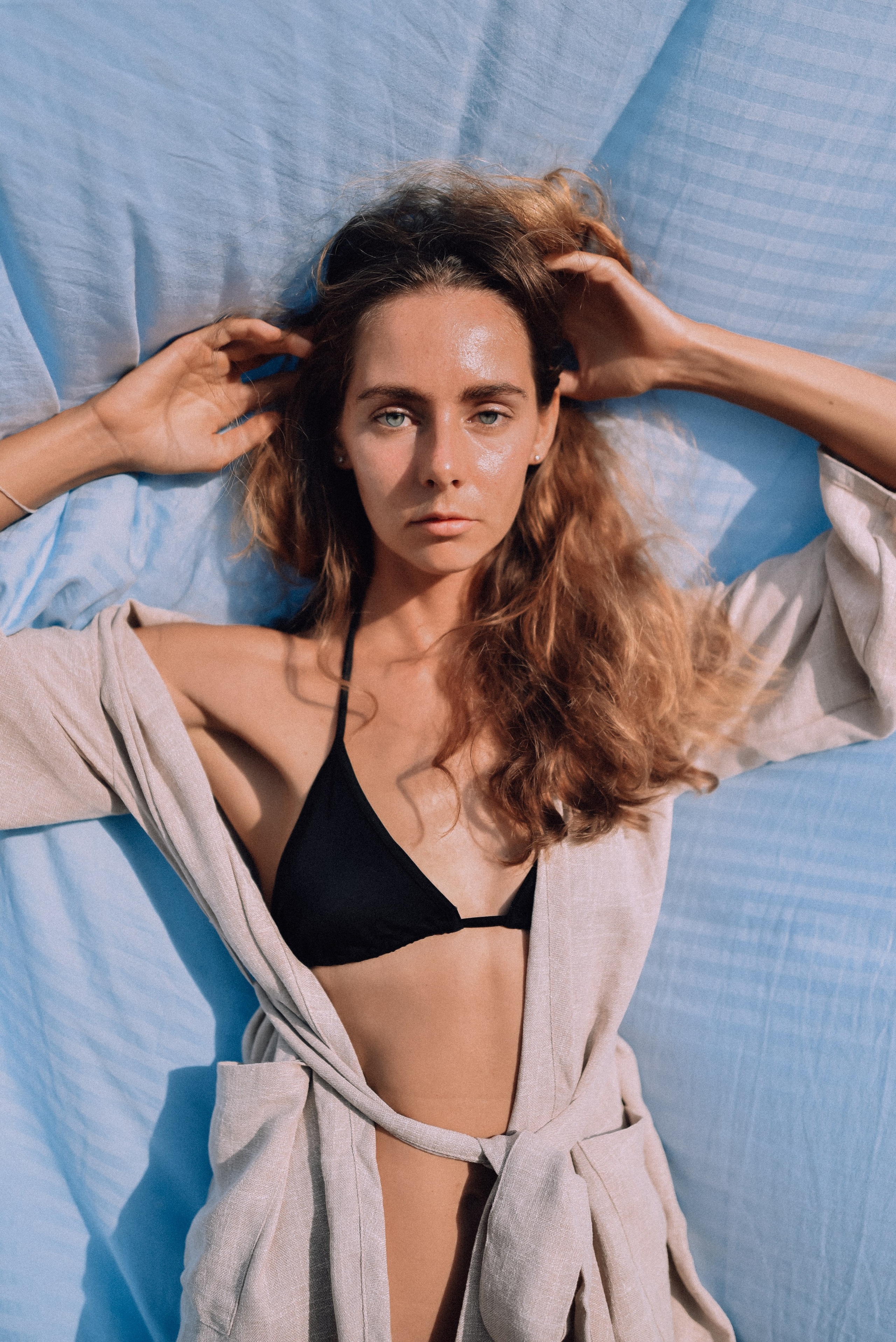 Модельные тесты на пляже Шри-Ланки | Профессиональная портфолио-съемка. Фотограф на Шри-Ланке