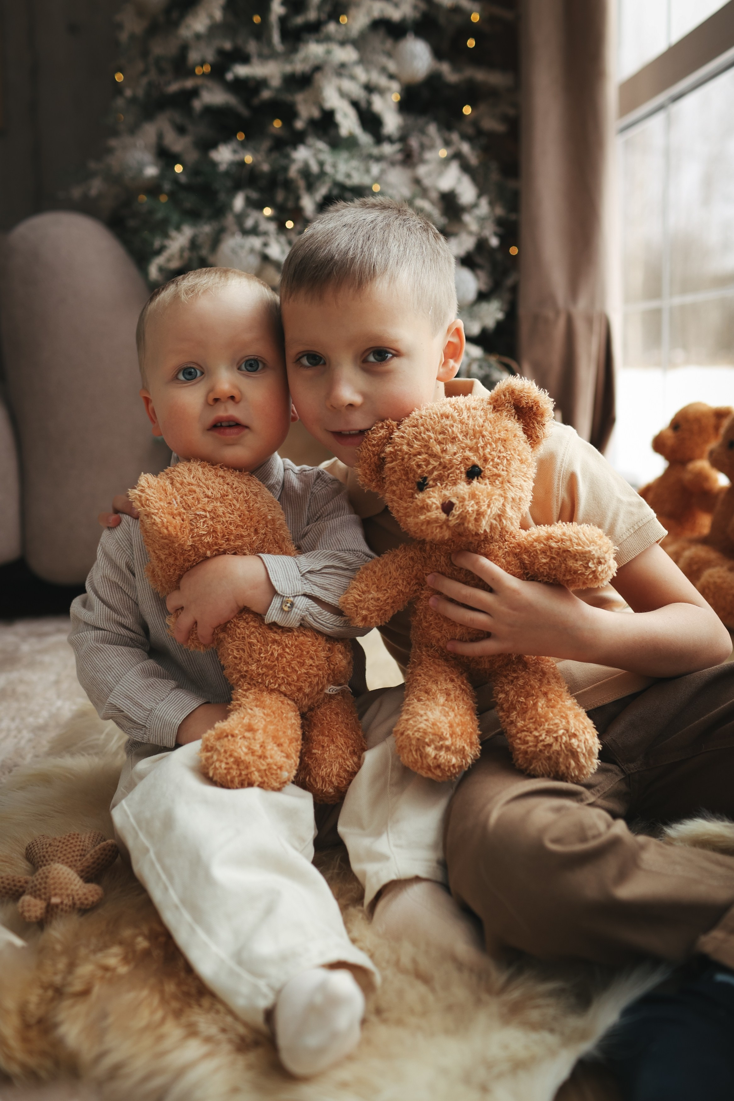 Новый год новогодняя фотосессия семейная фотосесиия. Фотограф Владимир Москва