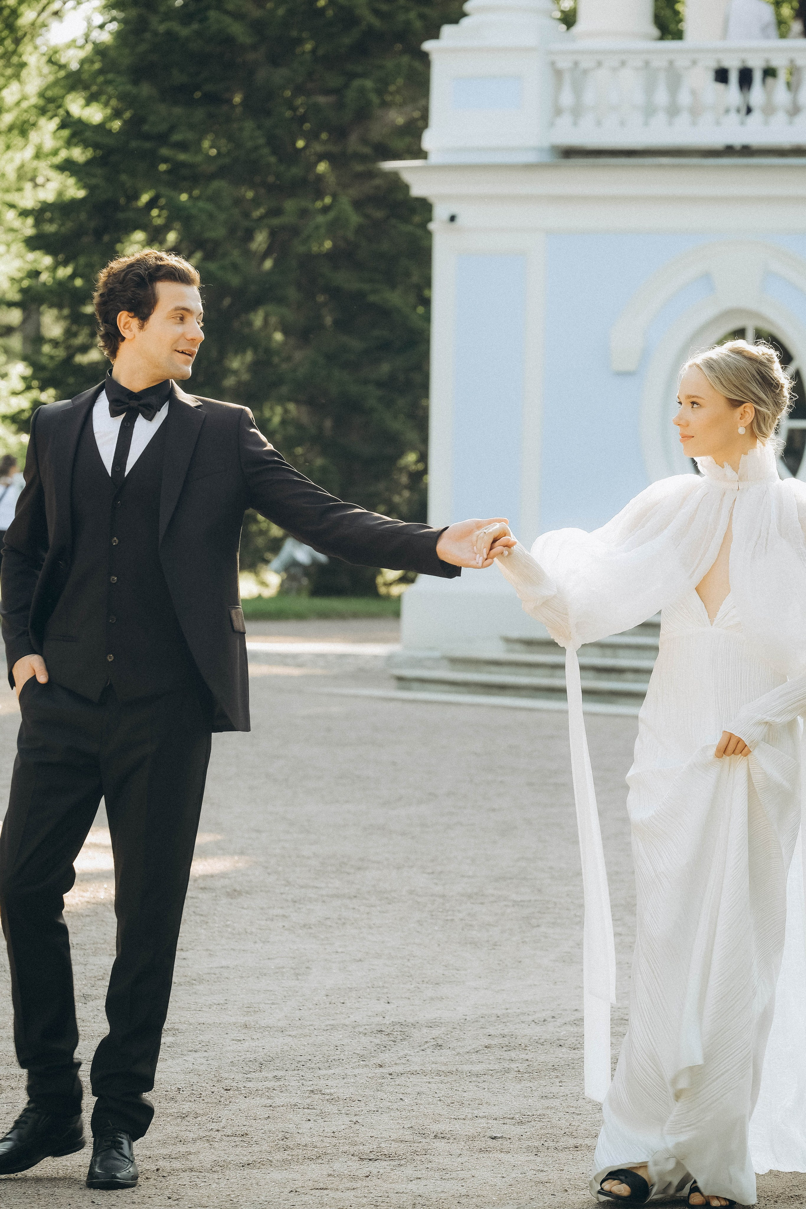 СВАДЕБНАЯ СЬЕМКА В ПАРКЕ ОРАНИЕНБАУМ. Профессиональный фотограф, Санкт-Петербург — Виктория Богомолова