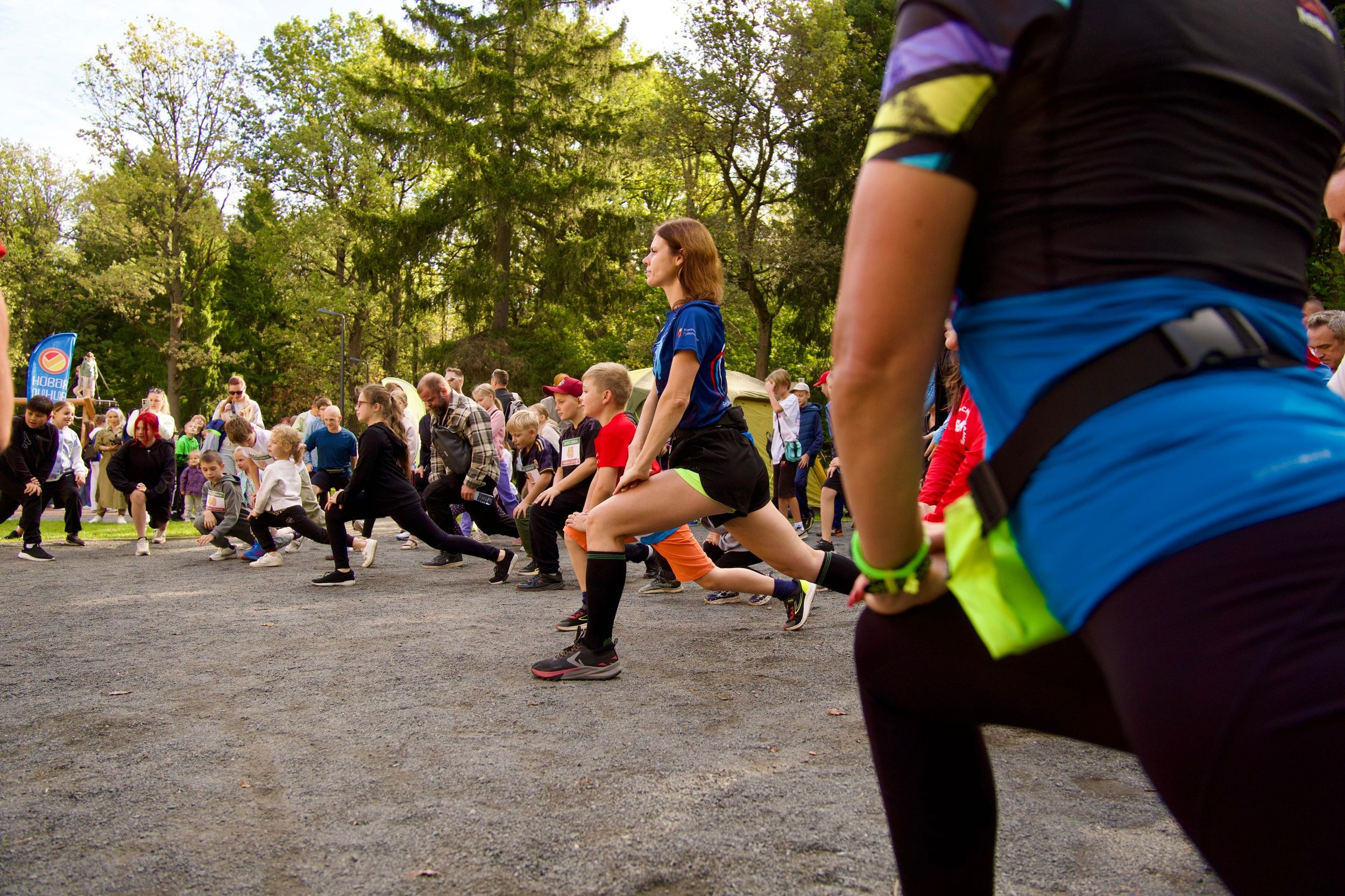 Забег в парке «Дубки». Кафе «БЕЛКА НАШЕПТАЛА». Ну оооочень концептуальное кафе