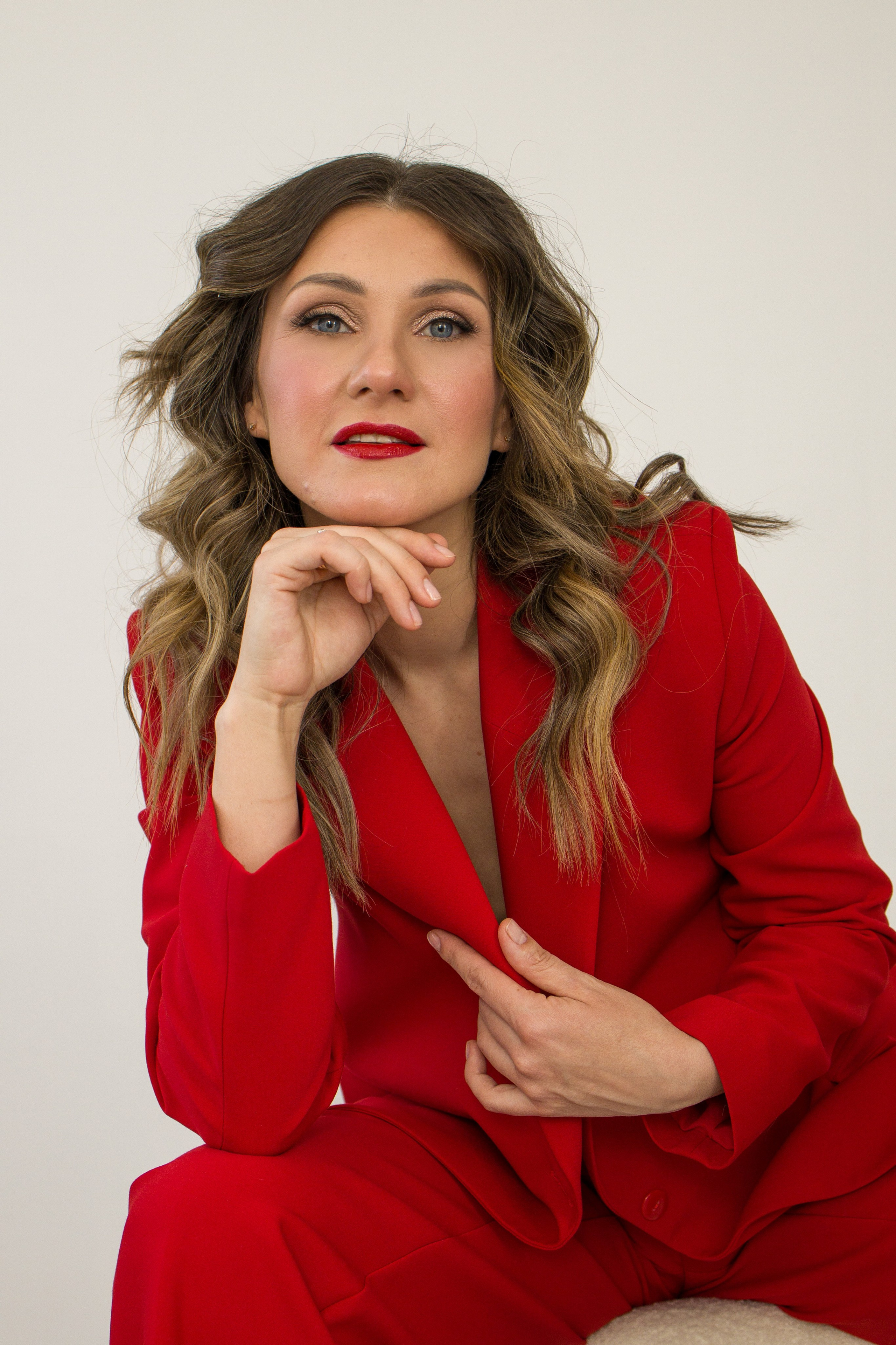 Lady in red. Художественная фотография