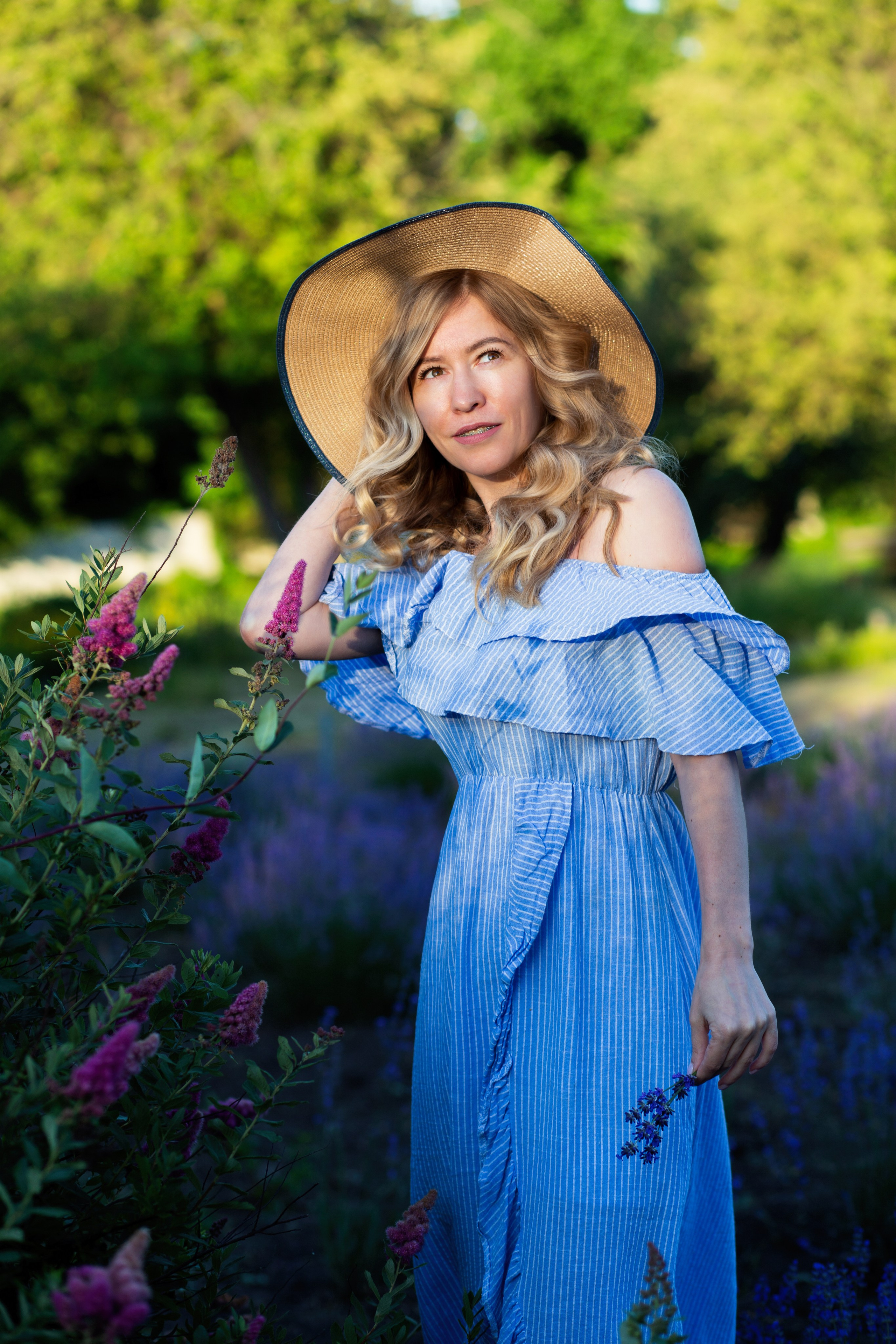 Фотосессии в лаванде Воронеж. Фотограф Тамара Нижельская Воронеж