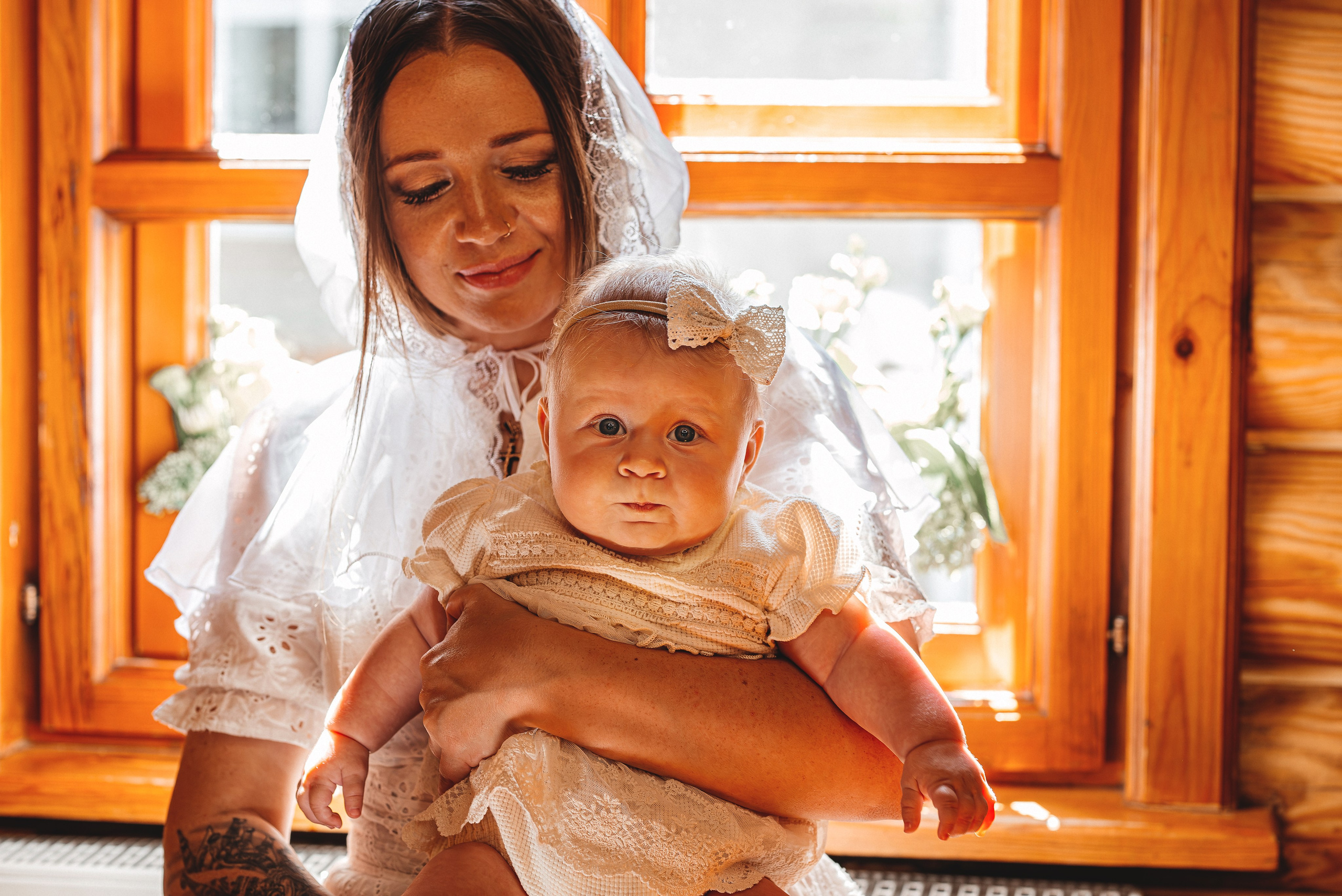 Таинство Крещения Авроры. Фотограф Таинств Крещения и Венчания в г. Курске