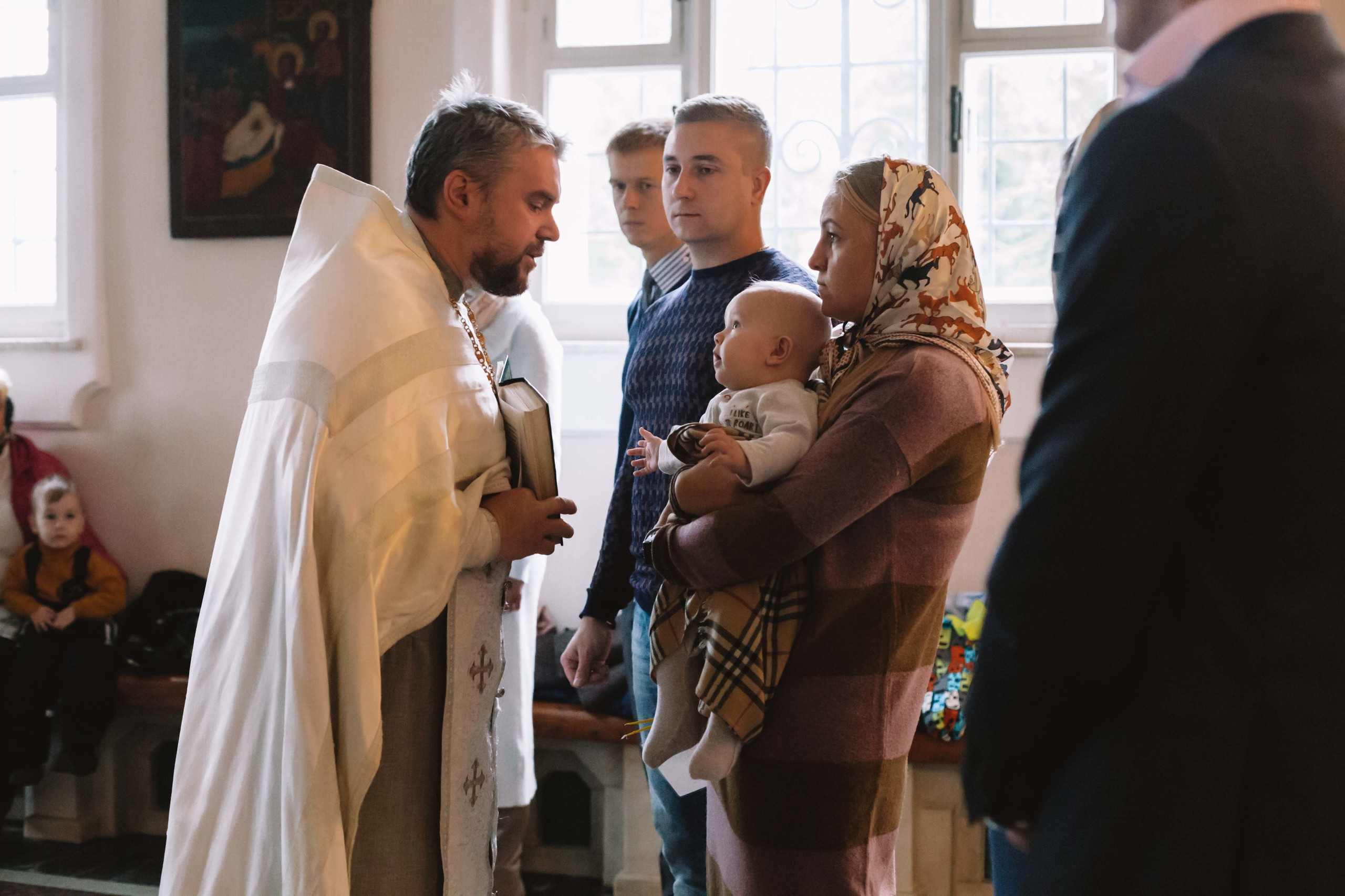 Крещение. Семейный и детский фотограф в Москве Олеся Сухова