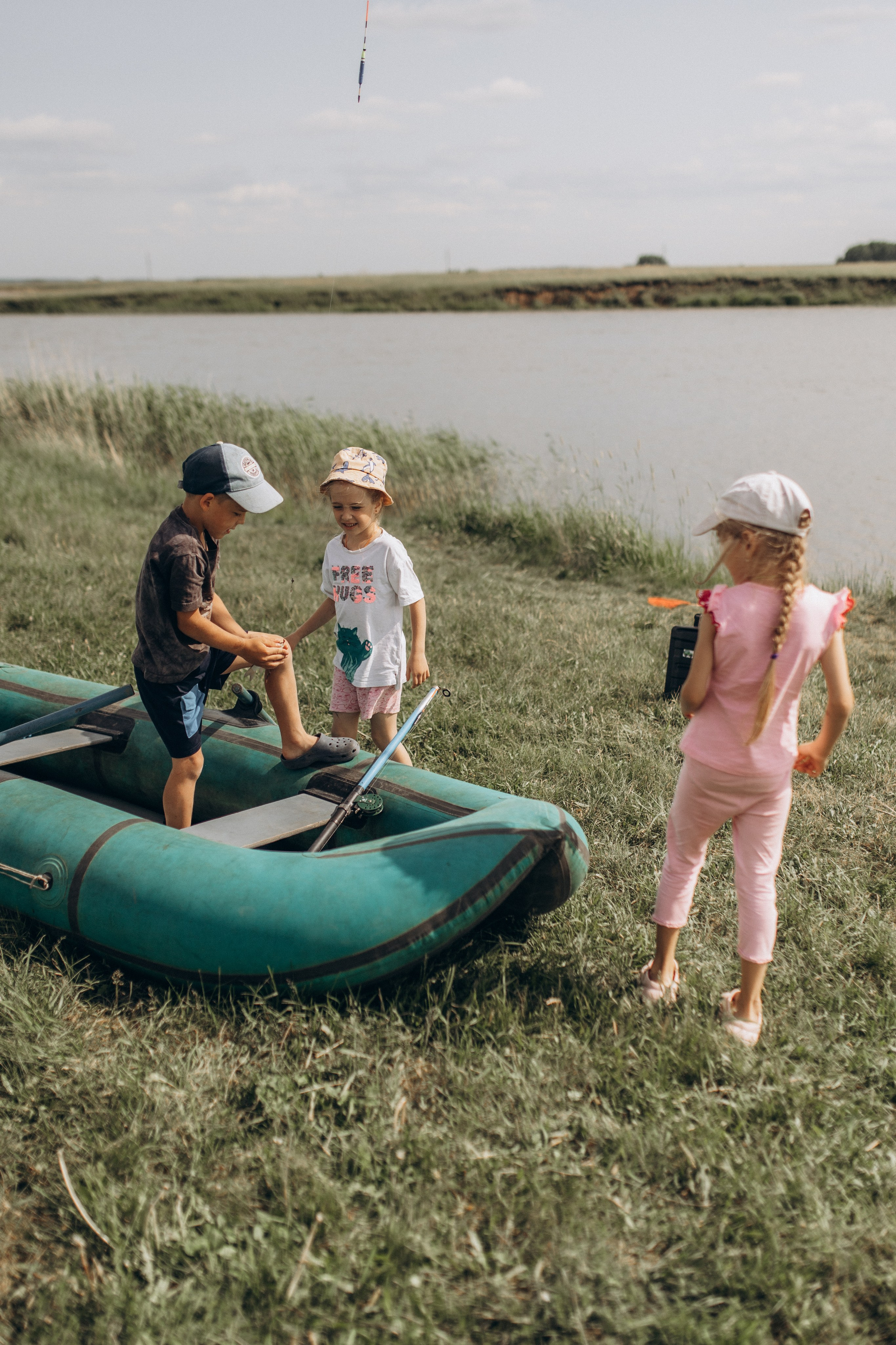 Семейная рыбалка. Семейный фотограф lifestyle в Новосибирске Елена Шпилевая