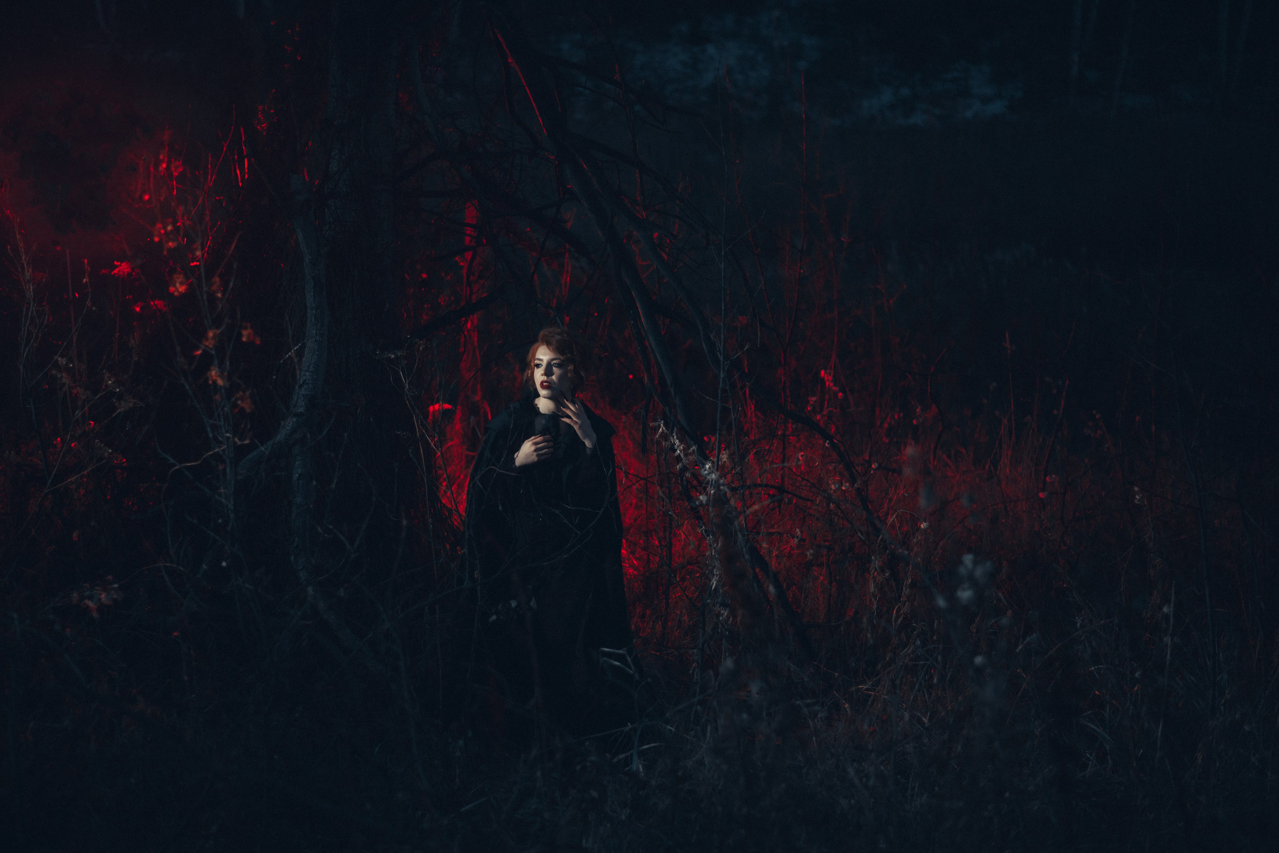 Ведьма в лесу. Belichev45foto.ru