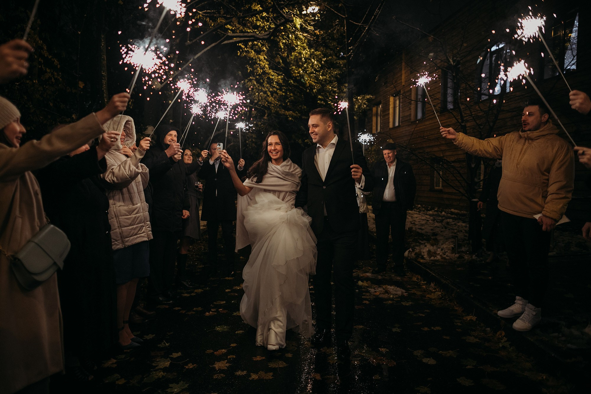 Осенняя свадьба. Свадебный фотограф в Москве Аля Загирова