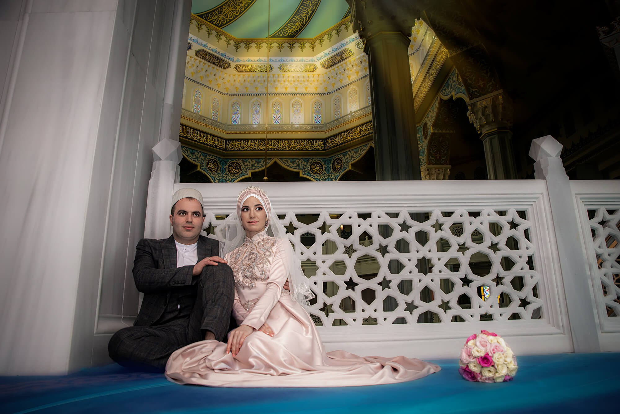 Никах Дерья и Зульфия. Стилист, видеограф, фотограф на никах и свадьбу в Москве, Лейла Влад nikahmsk