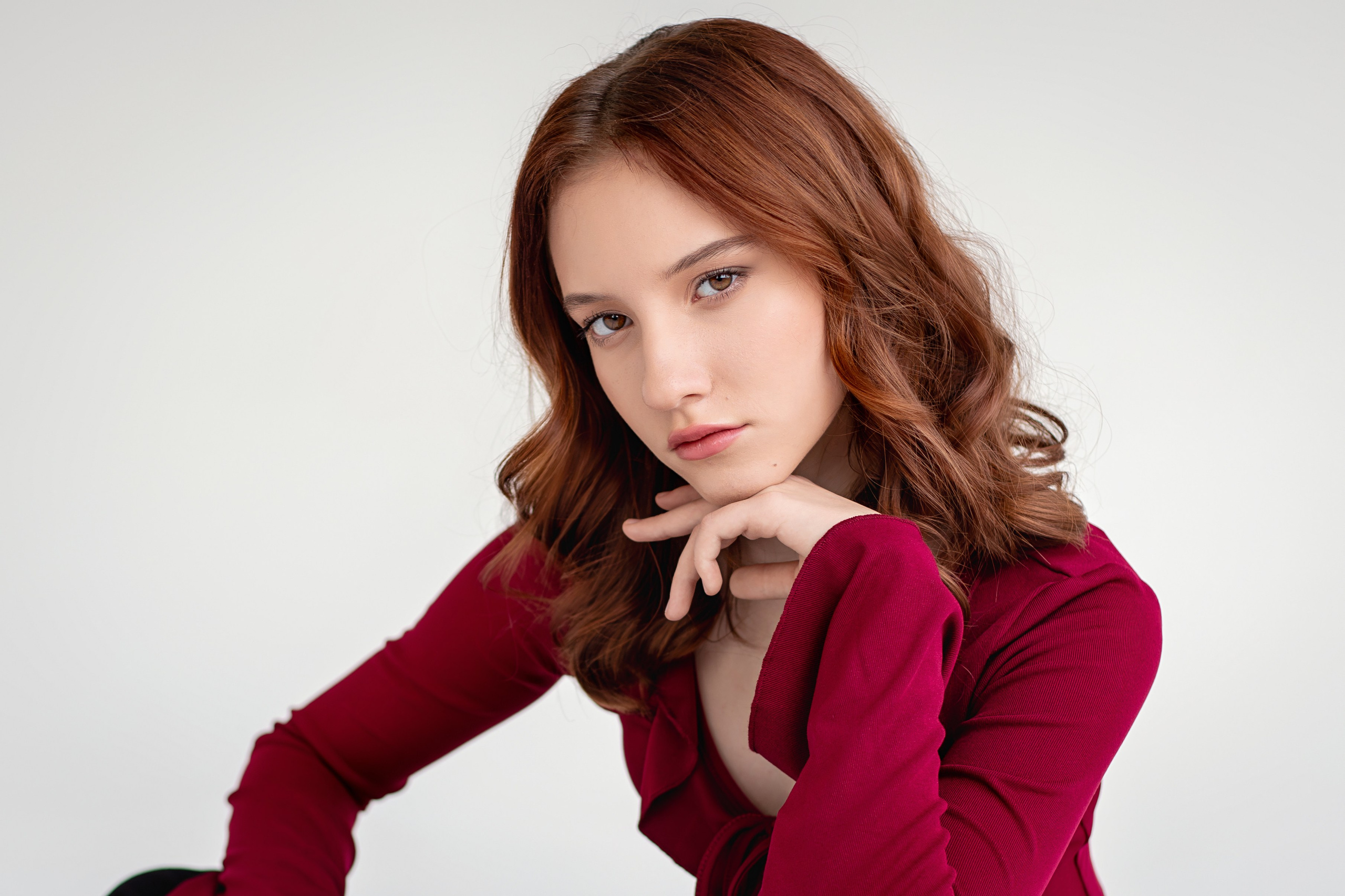 Циклорама. Модельное портфолио. Фотограф в Москве